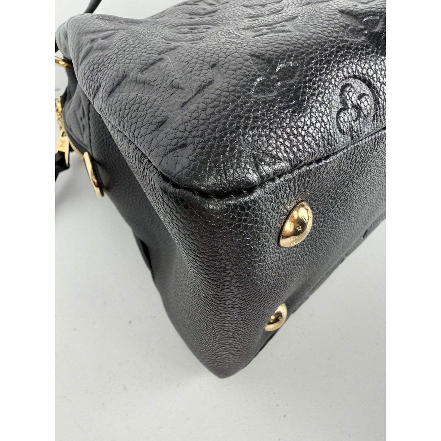 Louis Vuitton Ponthieu Bag PM in Black Monogram Empreinte Leather 2019 B-2