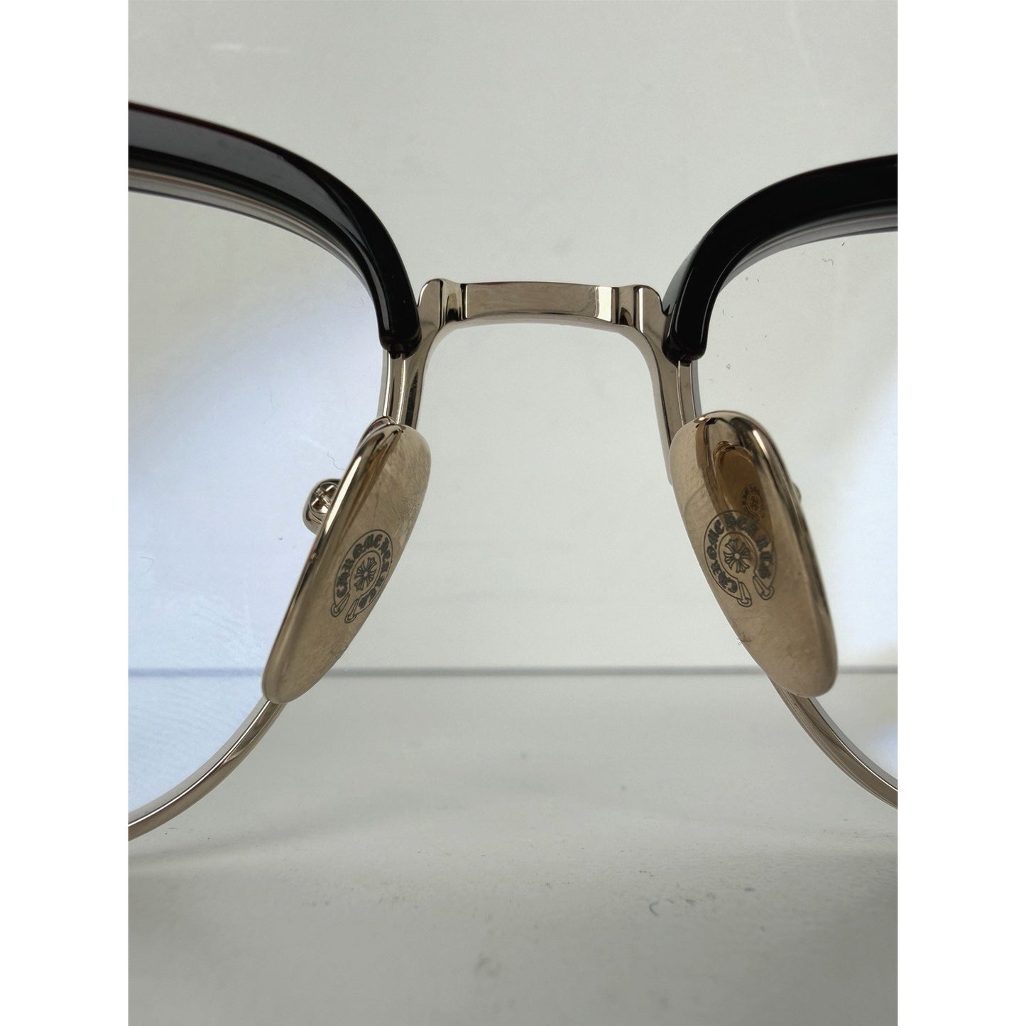Chrome Hearts Glasses Vertical Smile II Eyeglasses Dark Brown Acetate 54#18 146