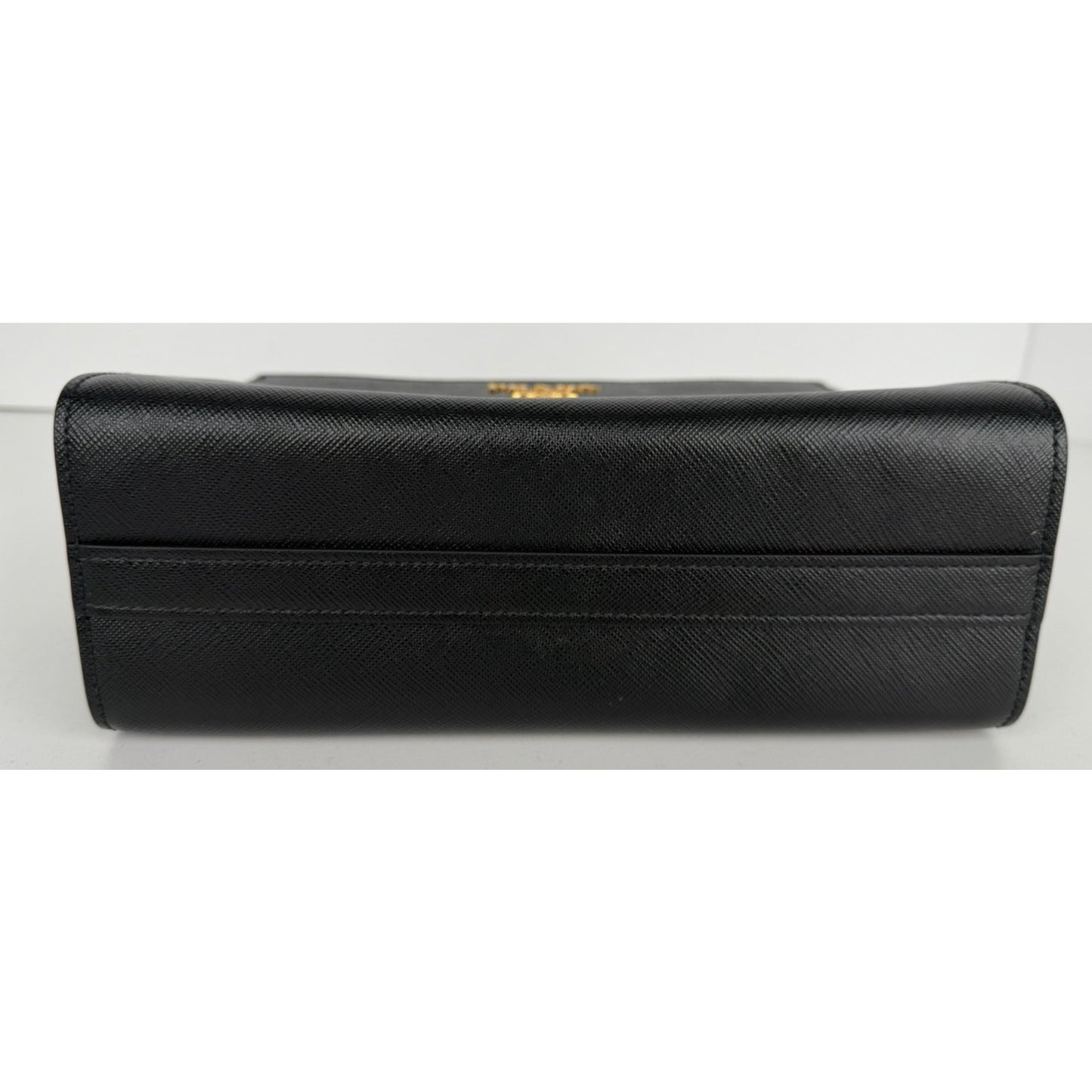 Prada Esplanade Crossbody Crossbody Bag in Black Saffiano Leather S-07