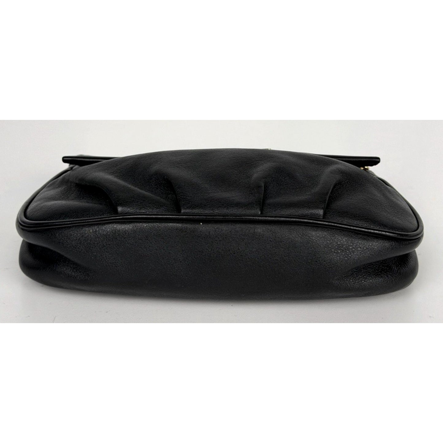 Fendi Fendista Pochette Crossbody Bag in Black Calfskin Leather S-05