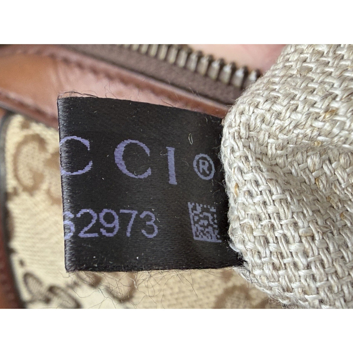 Gucci Lady Web Boston Medium Duffle Bag in Brown GG Supreme Monogram Canvas S