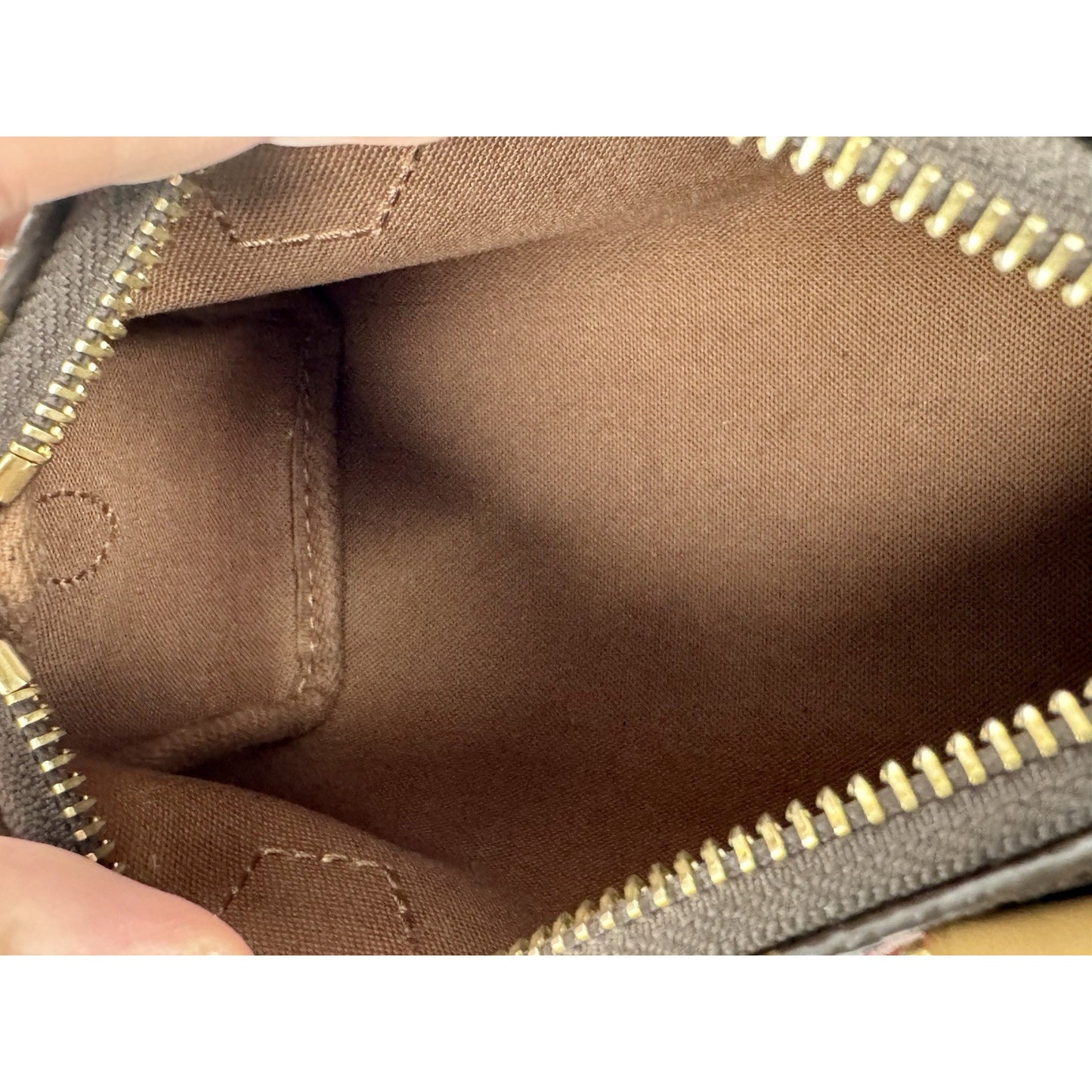 Louis Vuitton Nano Speedy Monogram Canvas Handbag