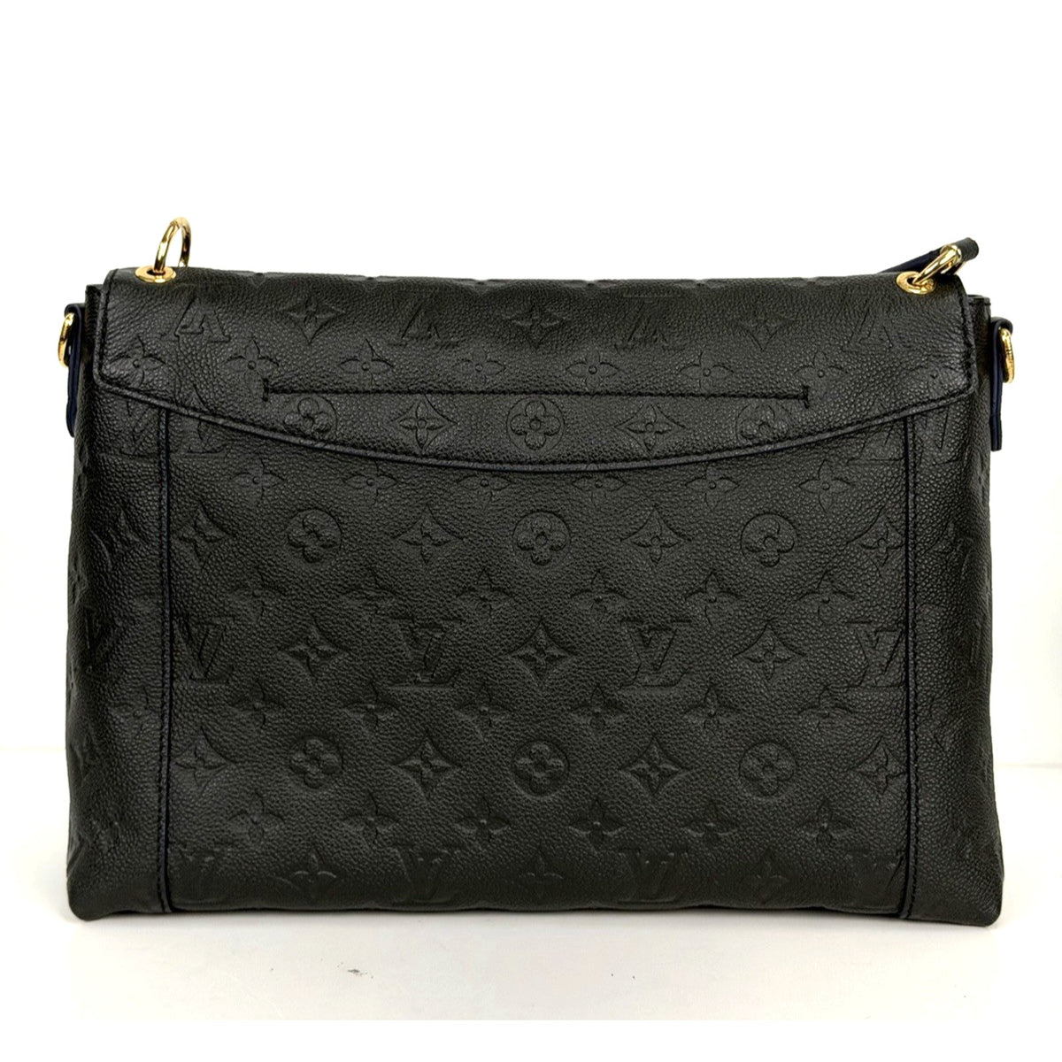 Louis Vuitton Blanche MM Top Handle Bag in Black Empreinte Leather 2018 E2