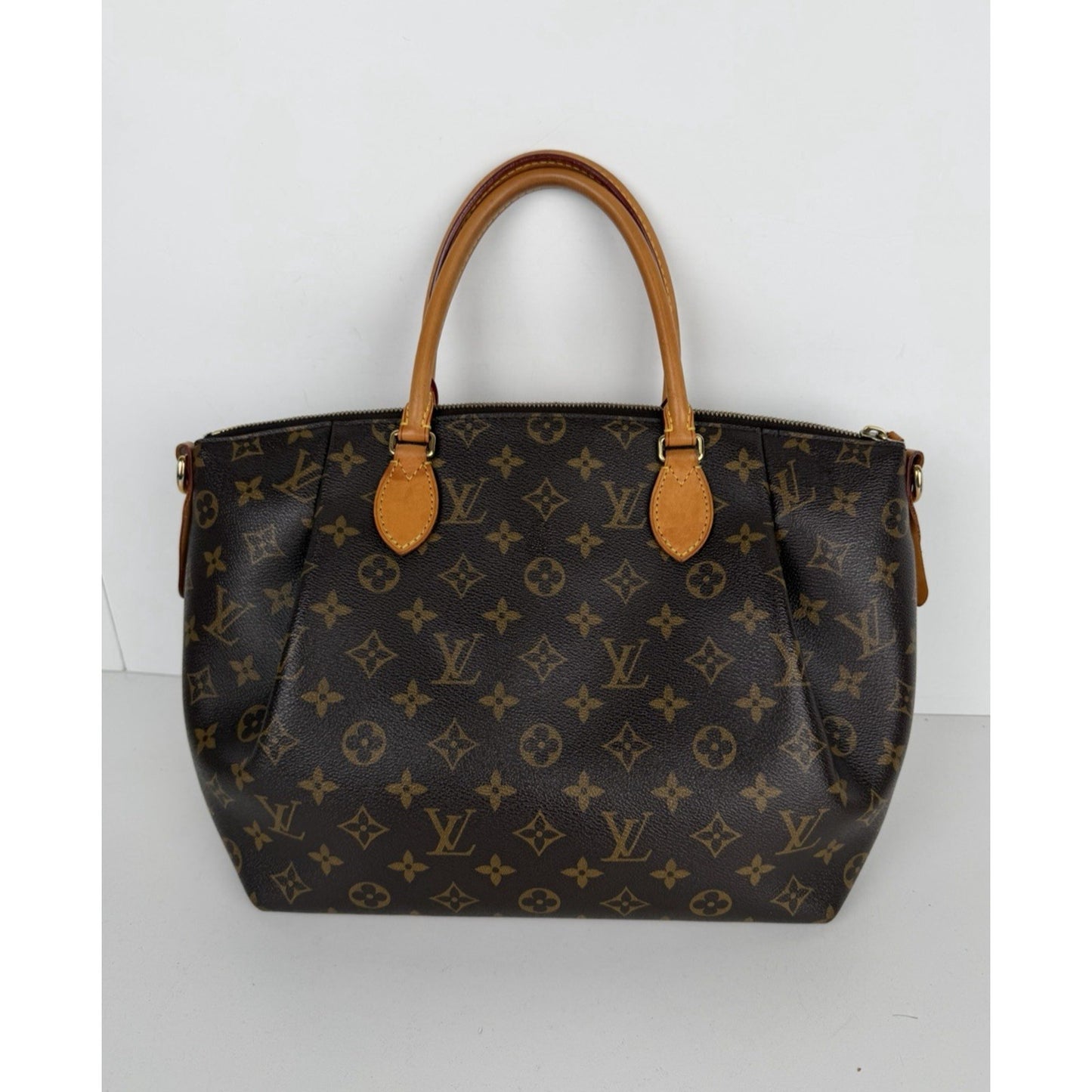 Louis Vuitton Turenne PM Bag in Brown LV Monogram Coated Canvas 2015 S