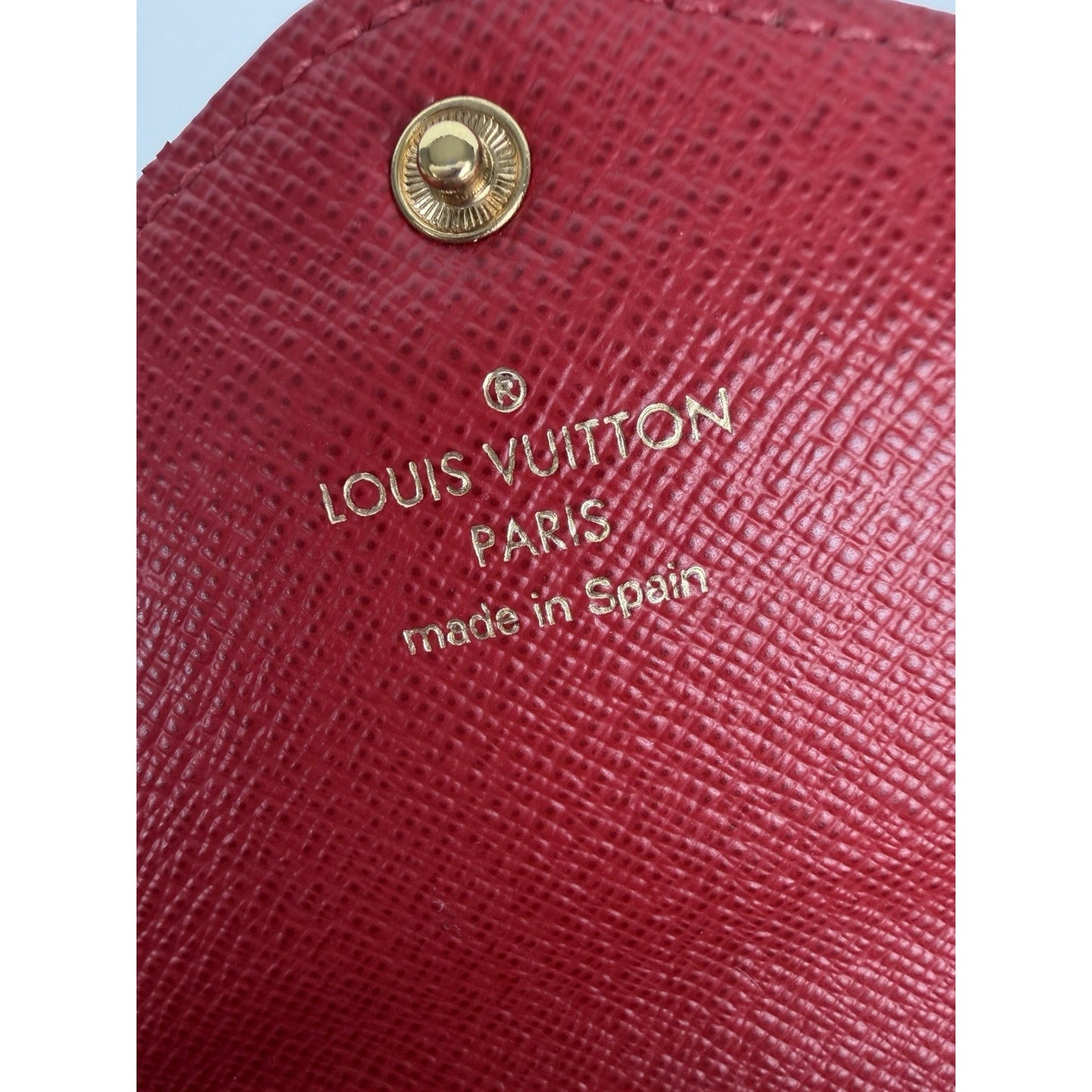 Louis Vuitton Josephine Wallet in Damier Ebene Coated Canvas with Pouch 2019
