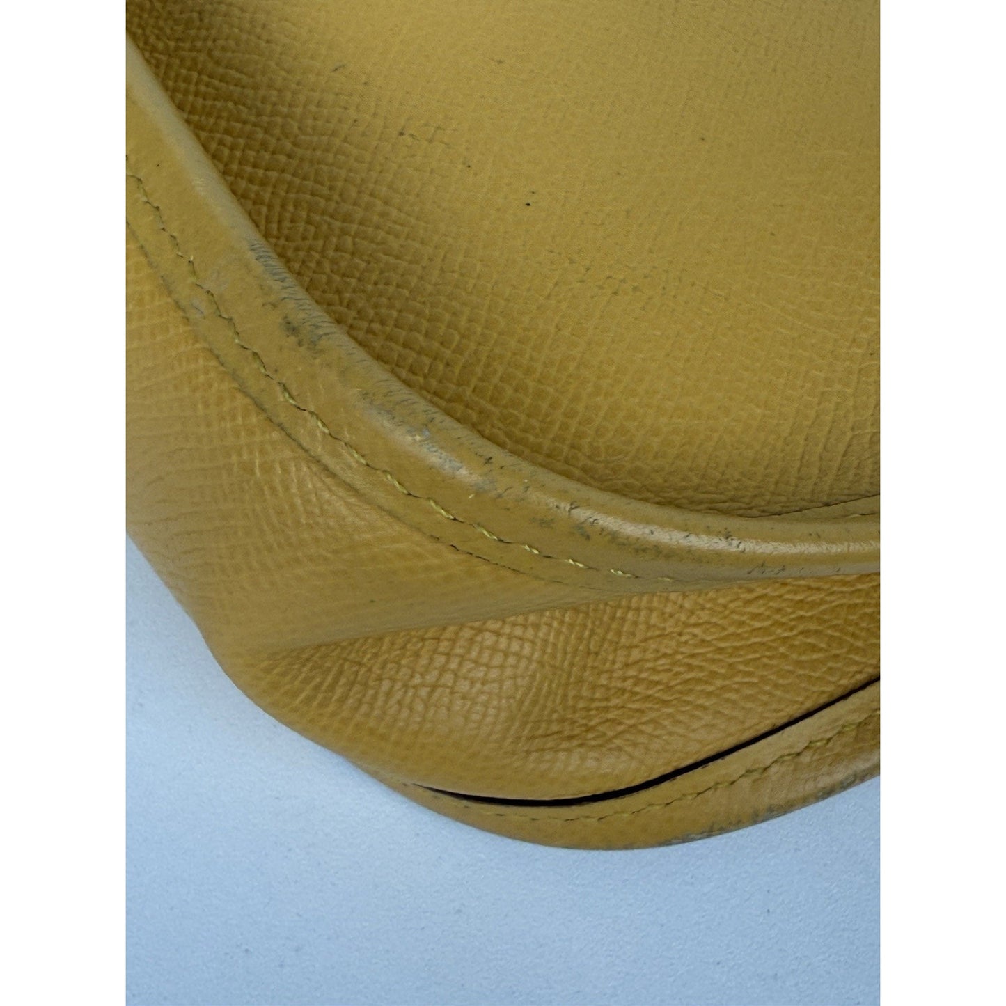Hermès Evelyne Petit Modèle (PM) Yellow/Mustard Women's Crossbody Bag