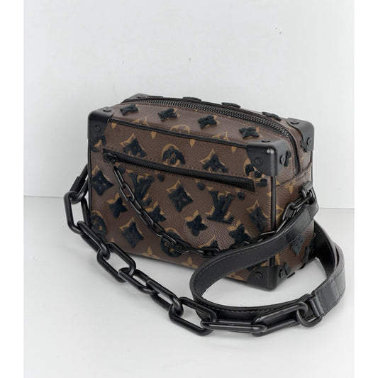 Louis Vuitton Mini Soft Trunk Bag in Brown Monogram Coated Canvas 2019 C2