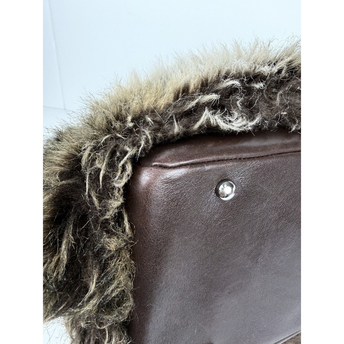 Chanel Paris Biarritz Fantasy Fur Tote Bag Large in Brown Faux Fur 2010-2011 C6