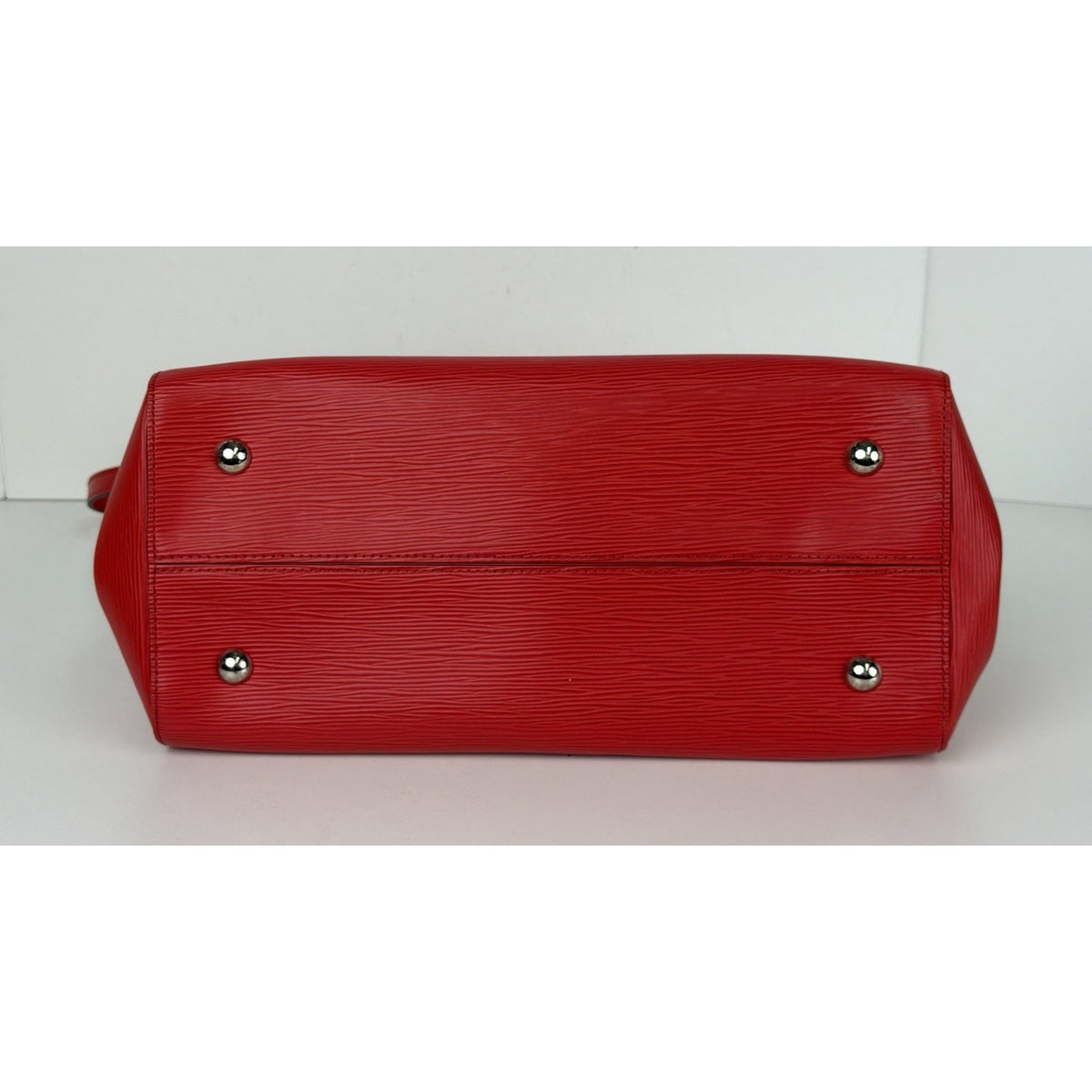 Louis Vuitton Marly Shoulder Bag MM in Red Coquelicot Epi Leather 2014 S07