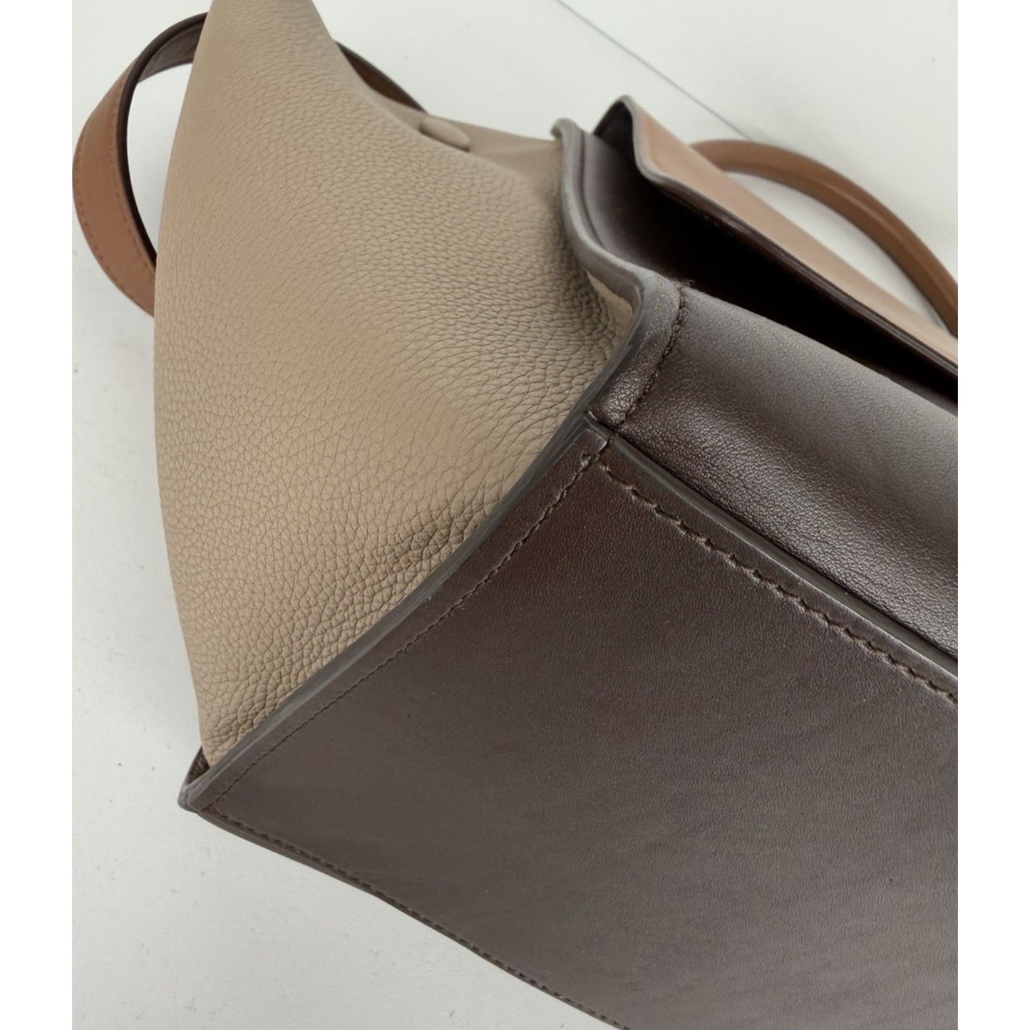 Celine Medium Trapeze Bag Medium in Tri-Color Leather S