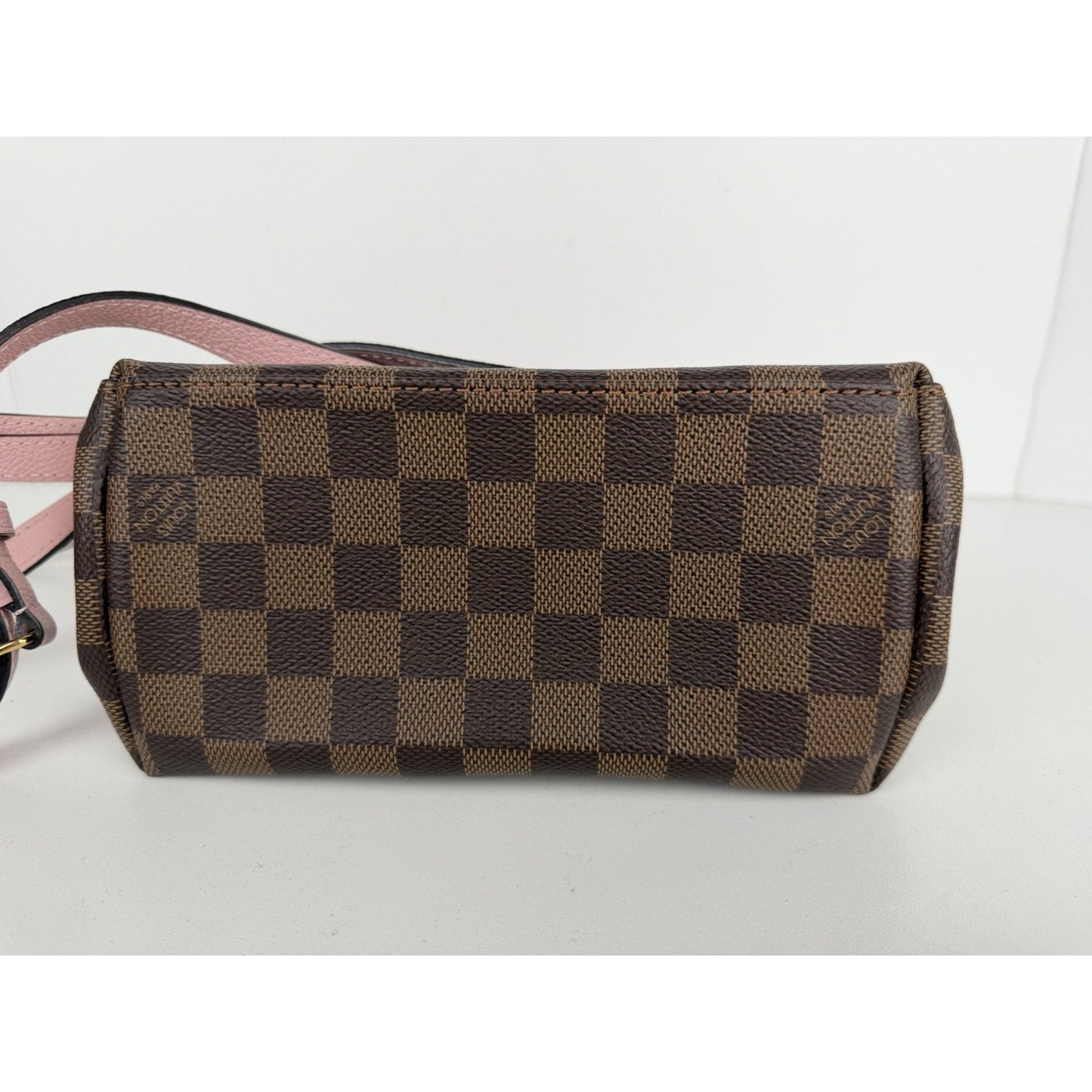 Louis Vuitton Clapton Backpack in Magnolia & Damier Ebene Coated Canvas 2019 S