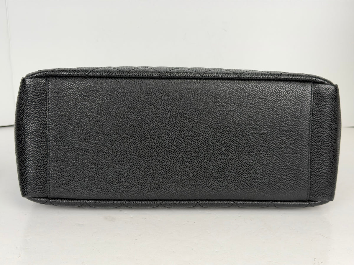 Chanel Grand Shopping Tote Bag in Black Caviar Leather 2010-2011 YF5