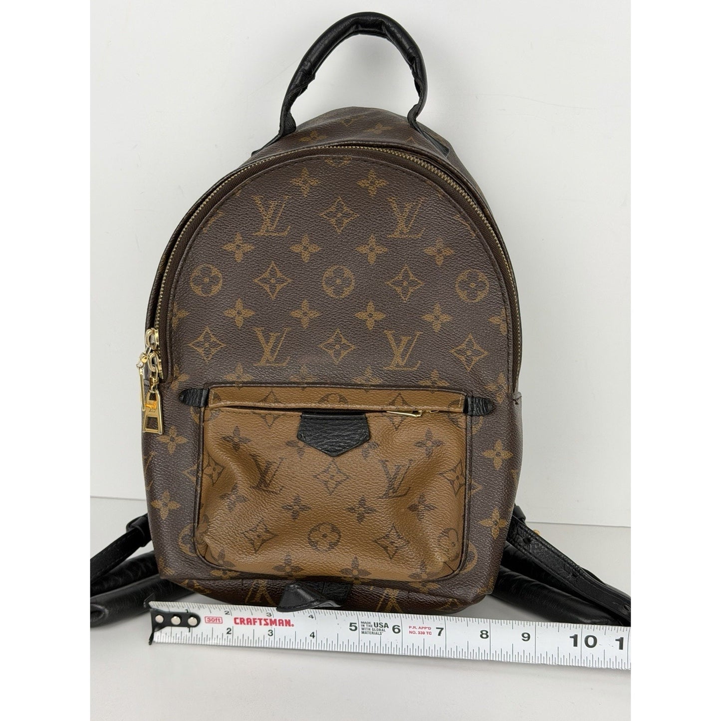 Louis Vuitton Palm Springs Reverse Monogram Backpack PM Coated Canvas 2019 S09