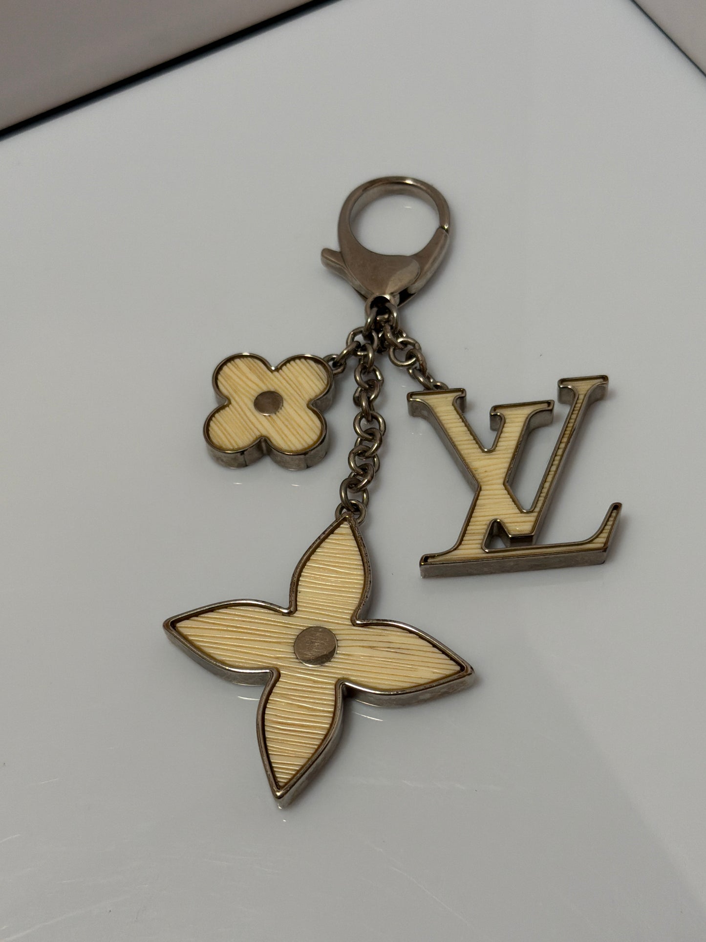 Louis Vuitton Fleur D'Epi Key Holder & Bag Charm