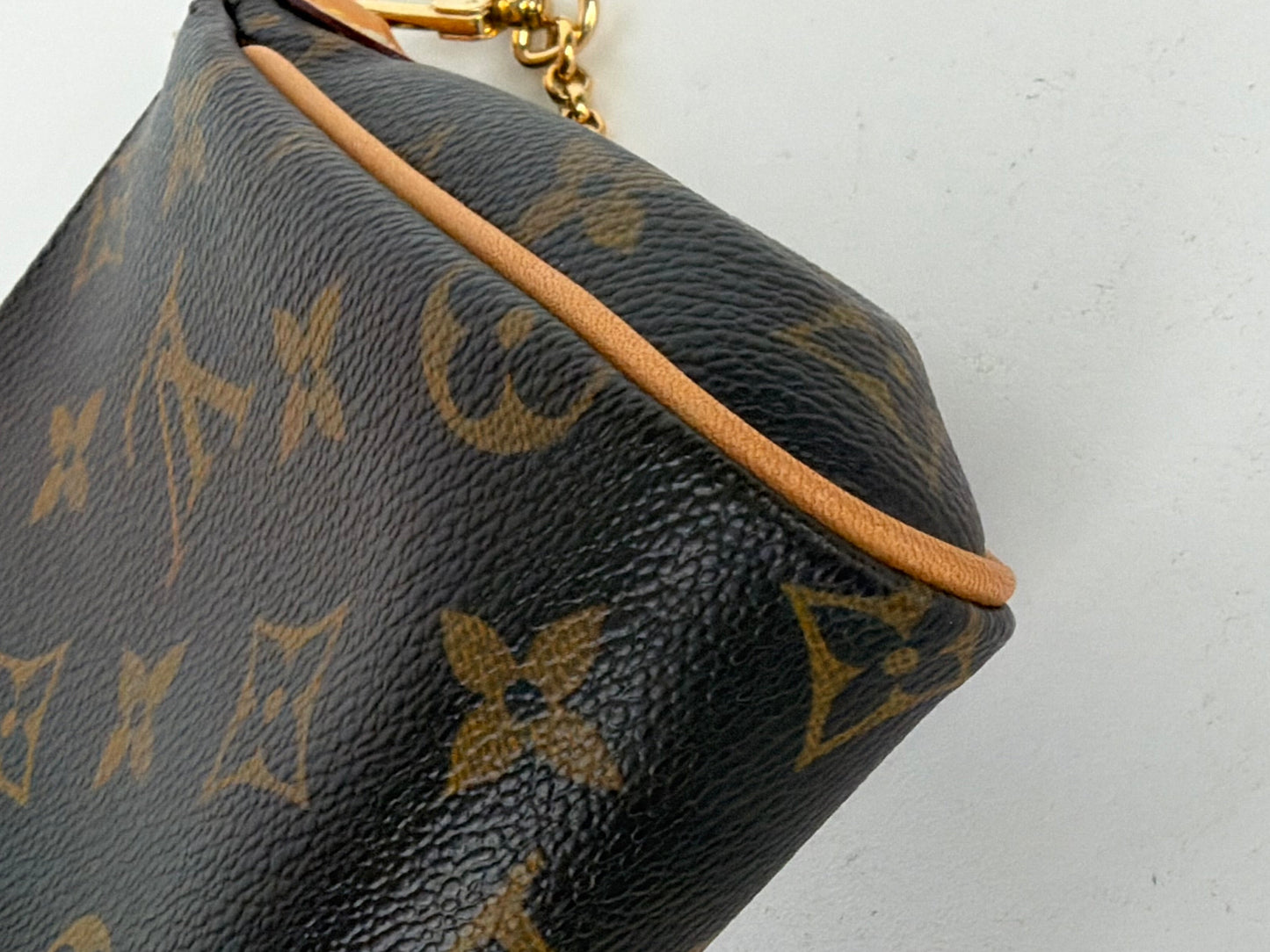 Louis Vuitton Eva Pochette in Brown LV Monogram Coated Canvas 2011 Y-E06