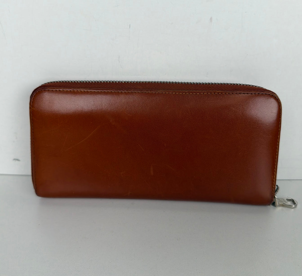 Loewe Zip-A round Long Wallet Loewe in Brown Leather K3