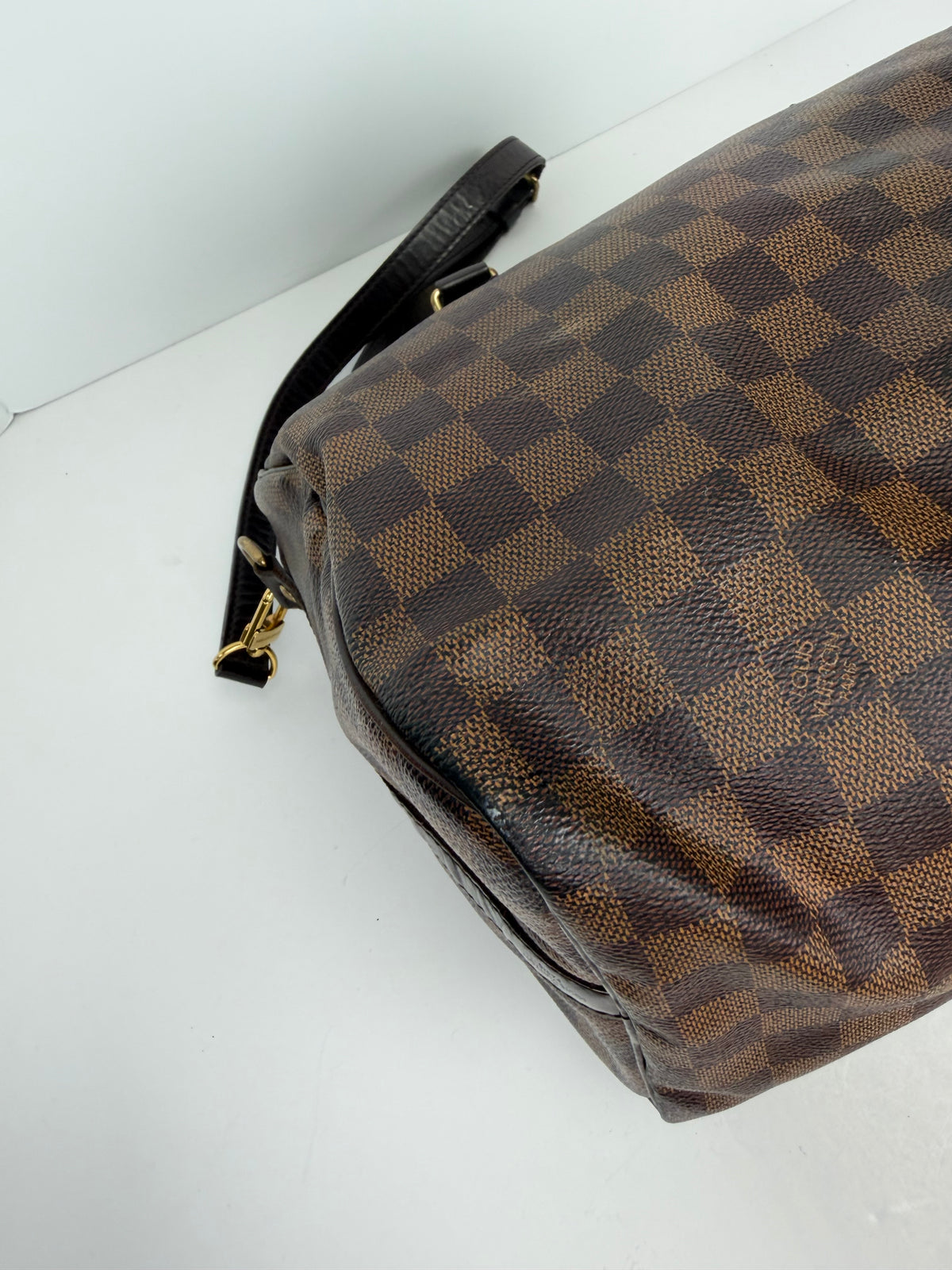 Louis Vuitton Damier Ebene Speedy Bandouliere 30 in Coated Canvas YC1