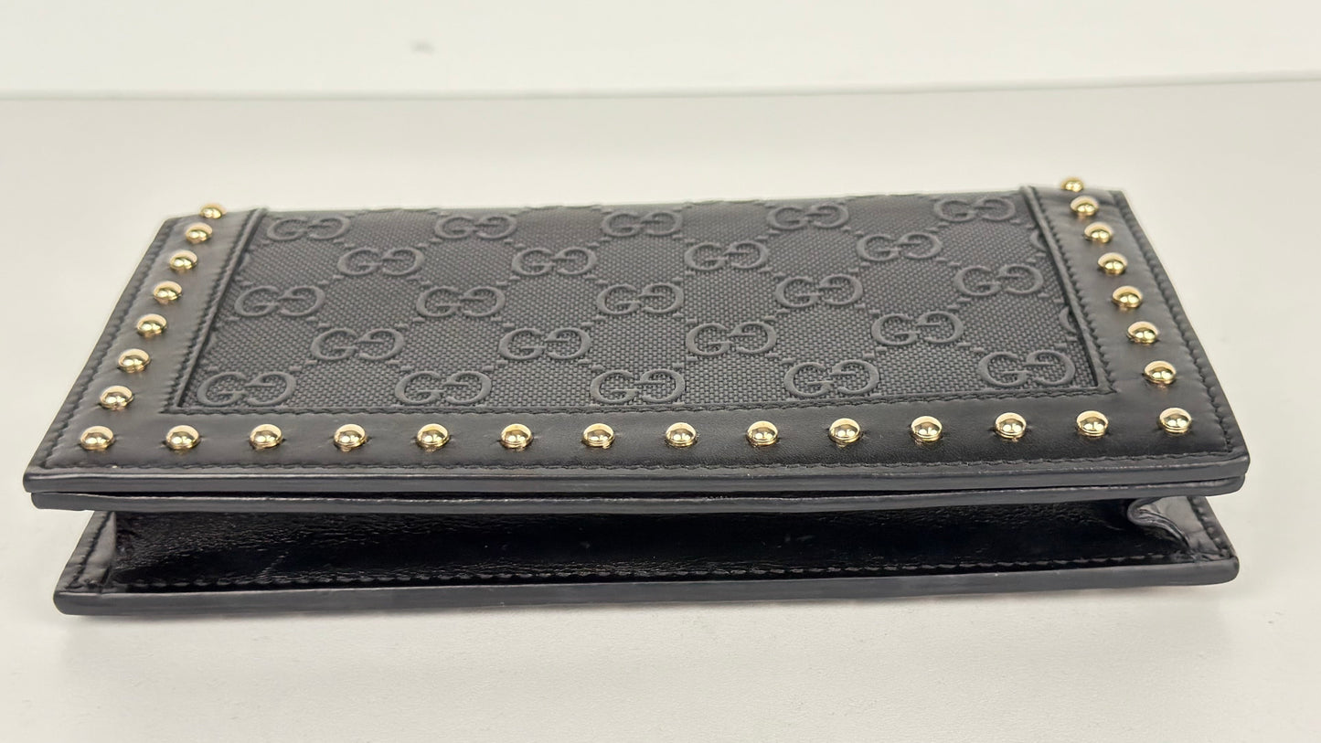 Gucci Crossbody Bag in Black GG Supreme Coated Canvas Y-E6
