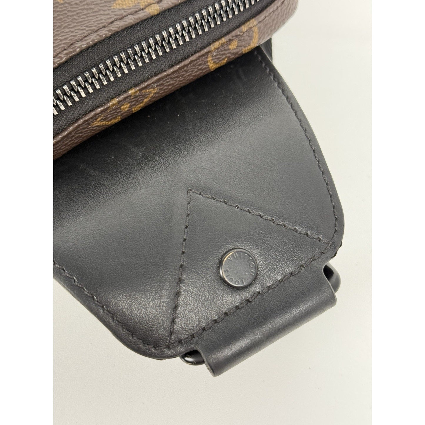LOUIS VUITTON Monogram Macaser Avenue Sling Bag Men's