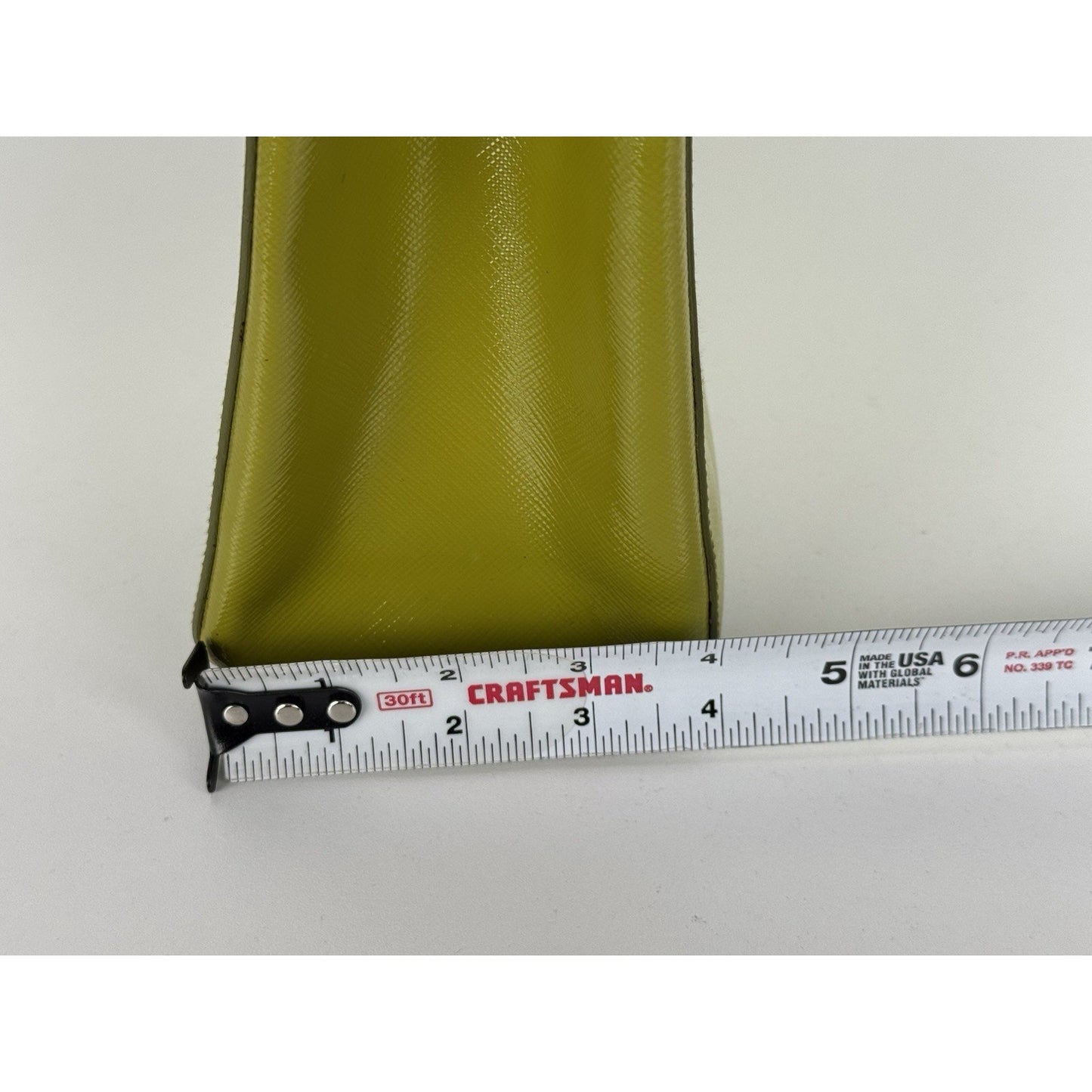 Prada Saffiano Leather Tote Bag Green with Gold Hardware D-1