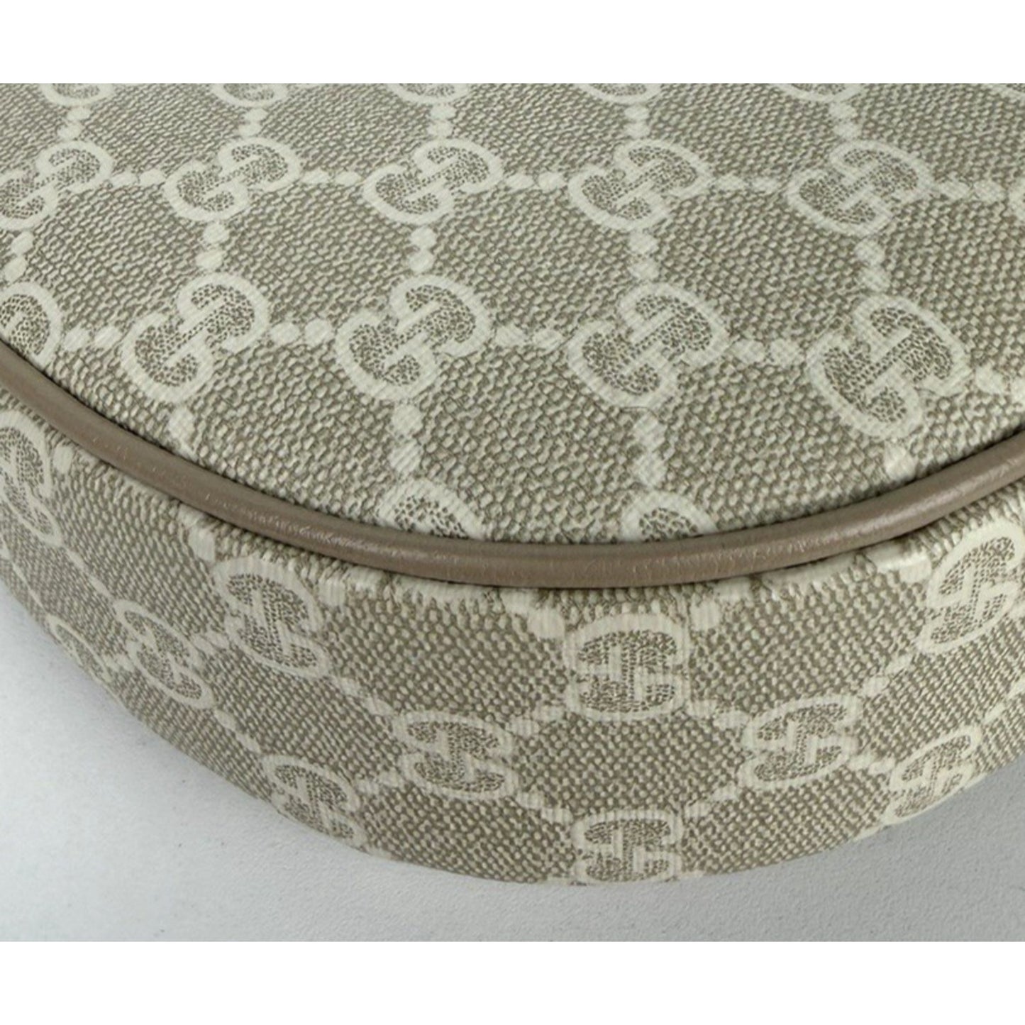 Gucci GG Supreme Crescent Mini Half-Moon Shoulder Bag in Coated Canvas S-07