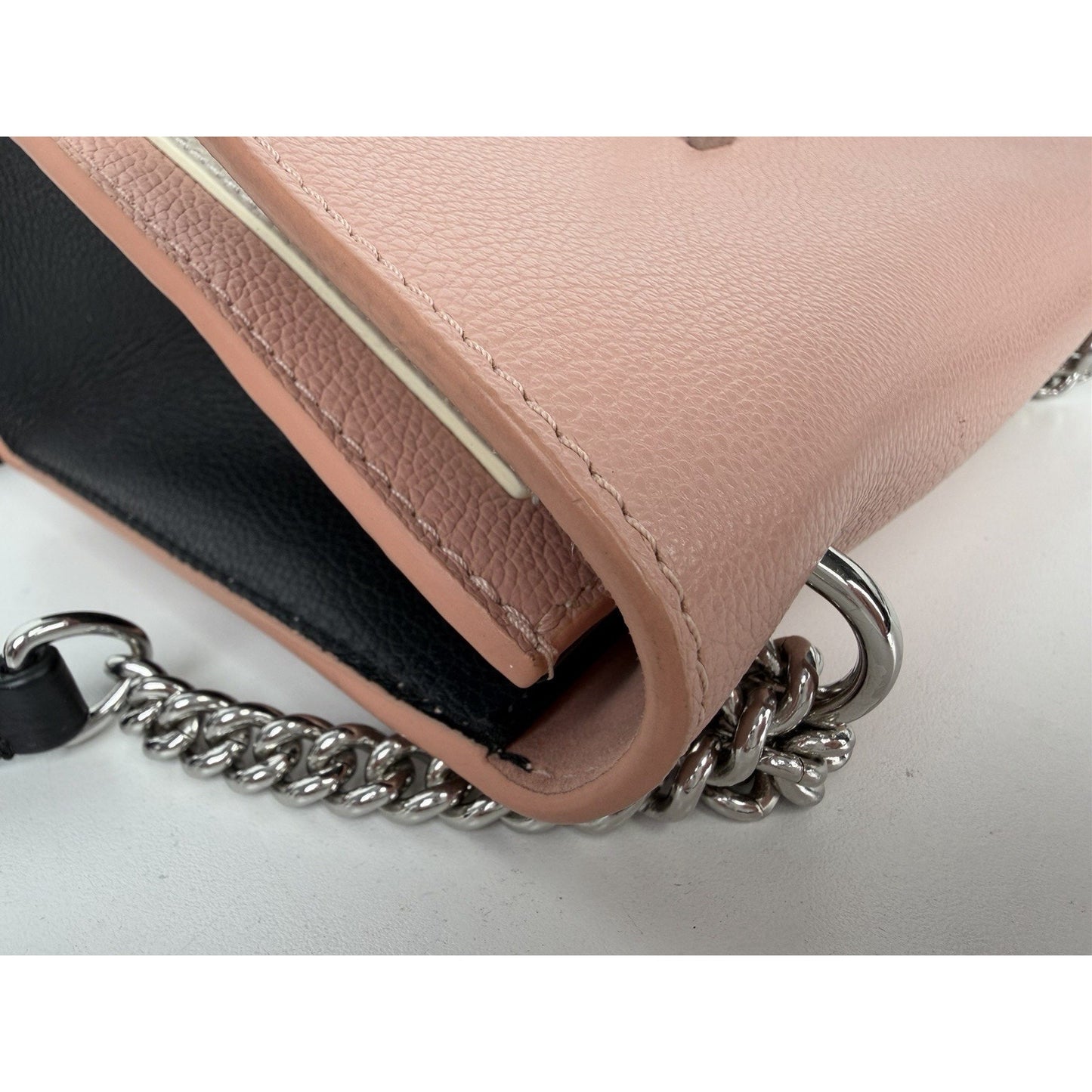 Louis Vuitton MyLockme BB Handbag Pink Cream Tricolour Soft Calfskin 2018 S17