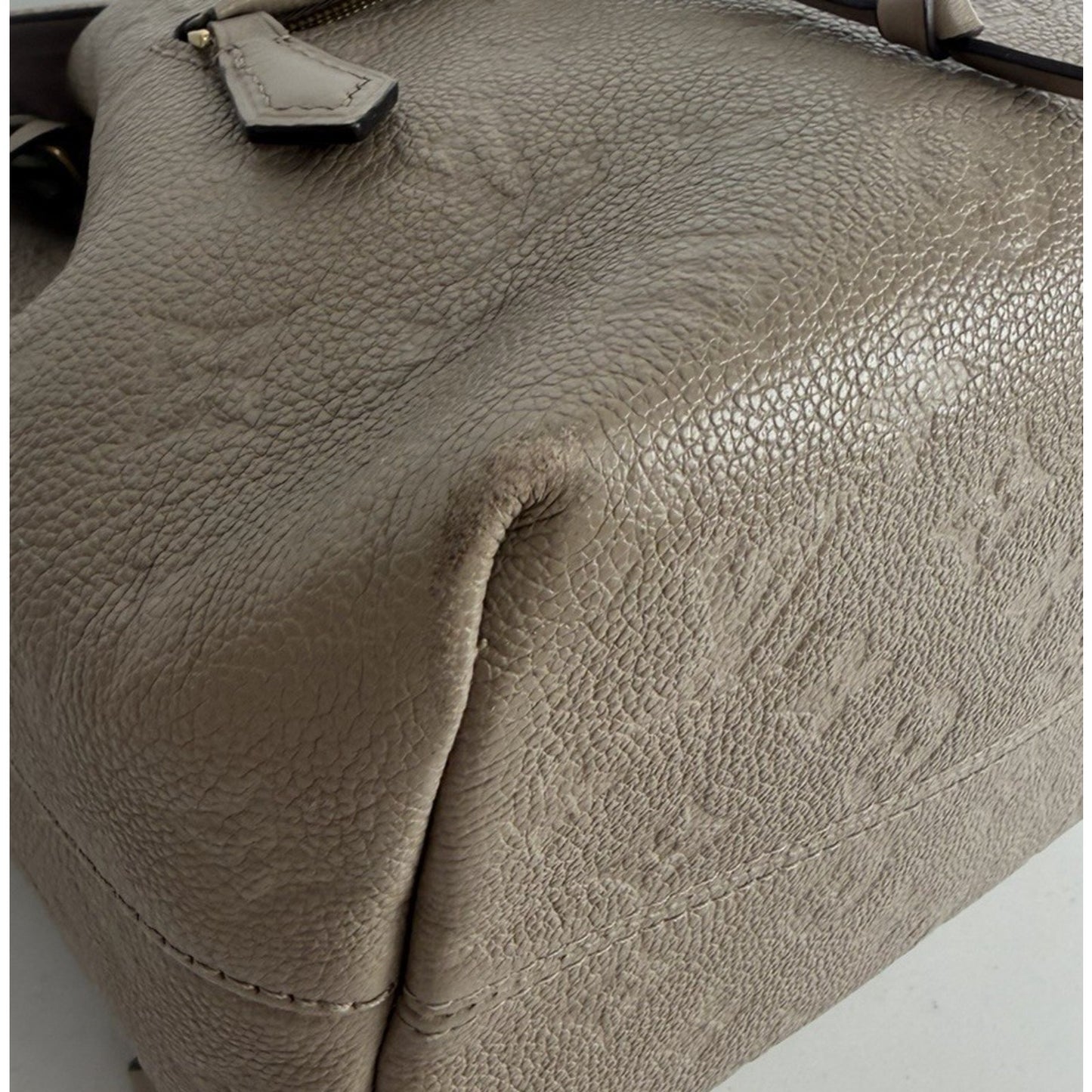 Louis Vuitton Monogram Empreinte Montsouris NM Backpack Neutral Tourterelle D2