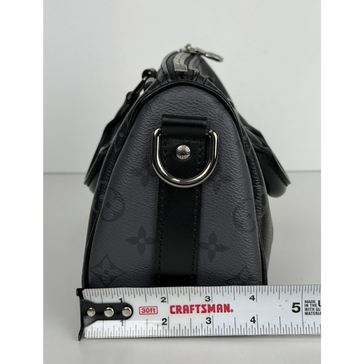 Louis Vuitton Keepall Bandouliere 25 Monogram Eclipse Reverse Coated Canvas F2