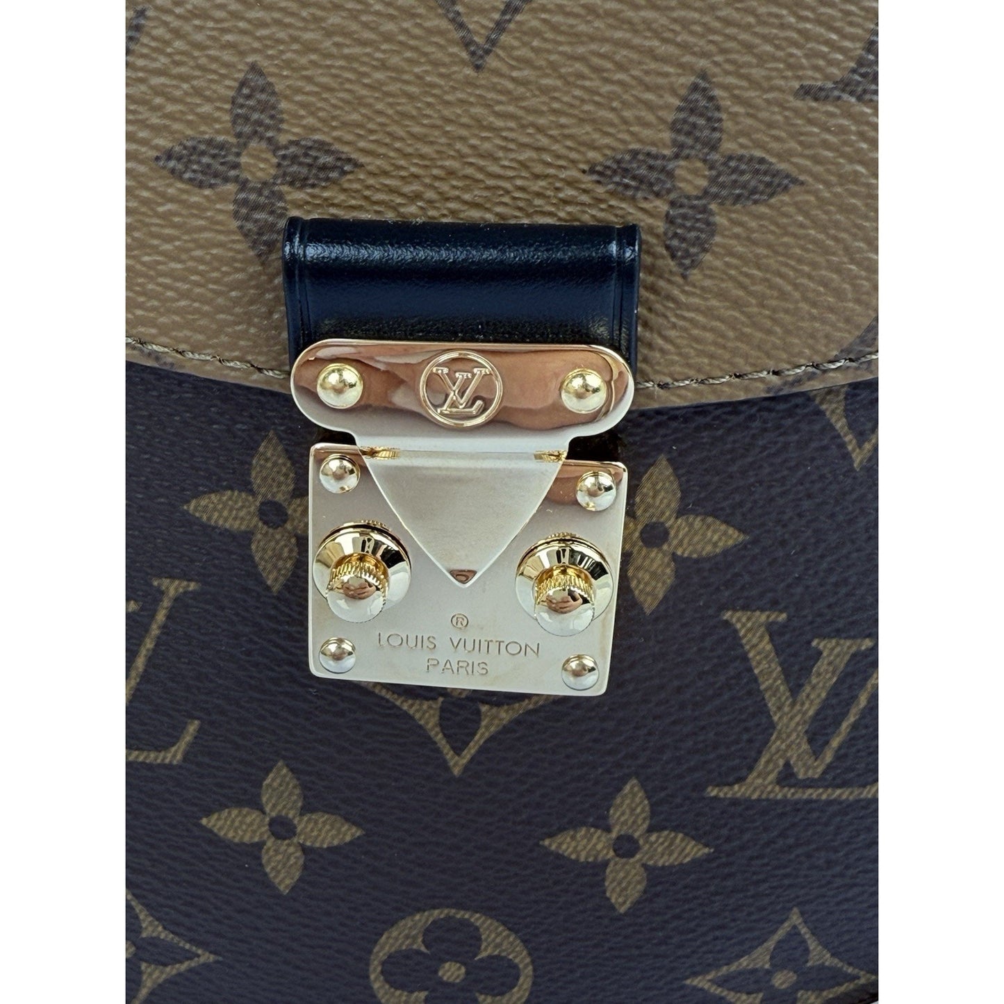 Louis Vuitton Reverse Monogram Camera Box Women's Top Handle Bag