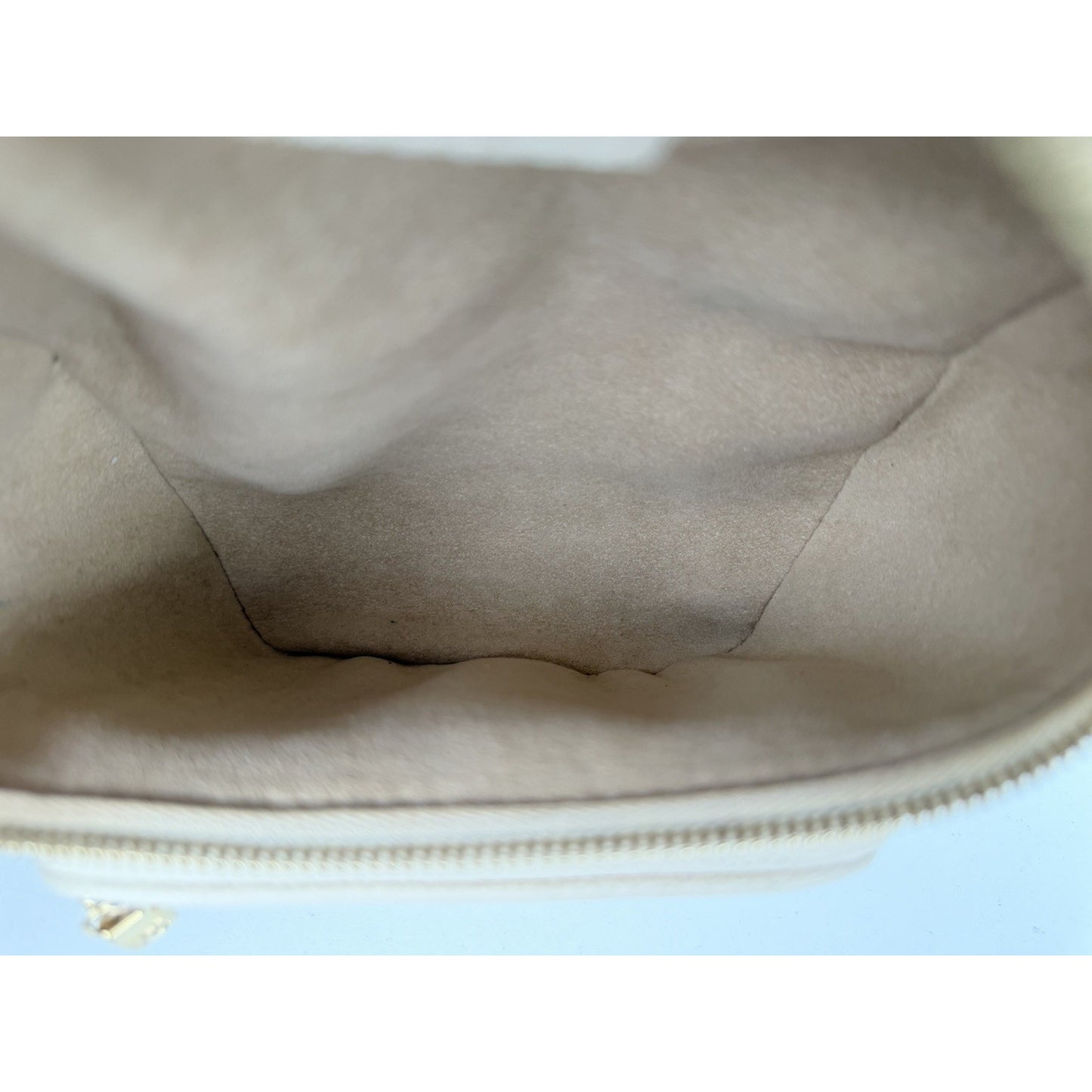 Louis Vuitton Mini Bumbag in Cream Embossed Monogram Empreinte Leather NFC U1