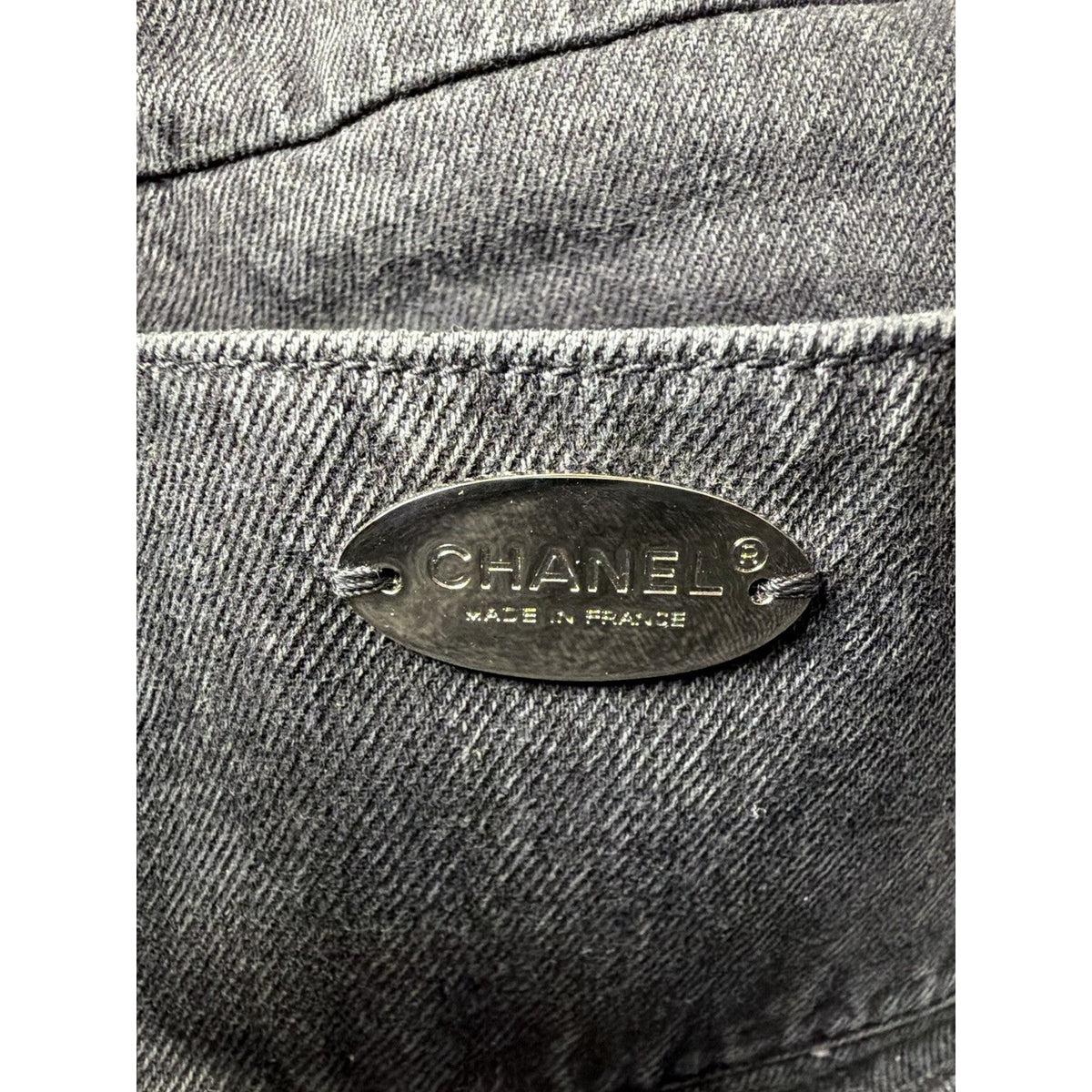Chanel Denimpression Waist Bag Washed Gray Quilted Denim Silver Hardware 2019 D1