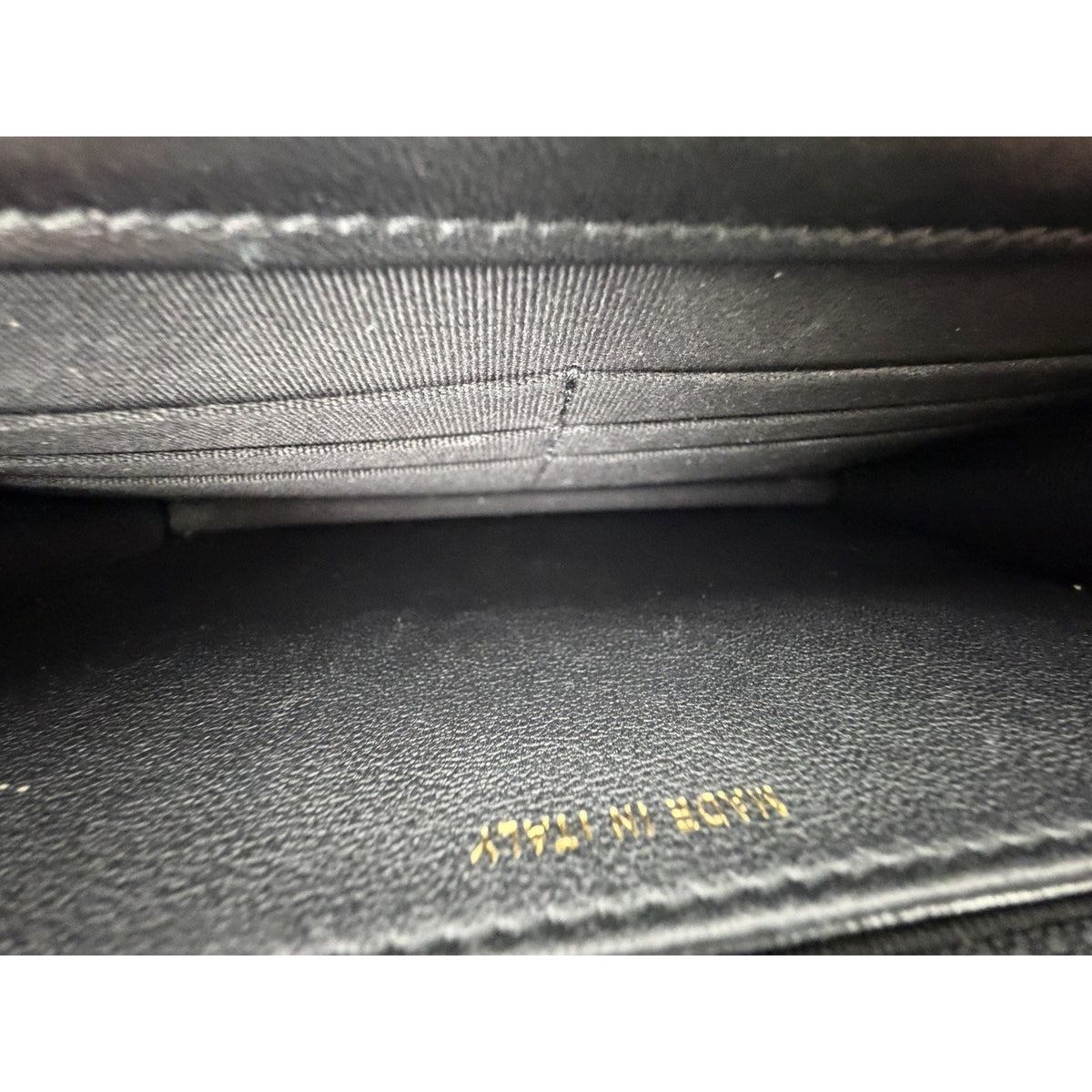 Chanel Trendy CC Wallet on Chain Bag in Black Quilted Lambskin Leather 2022 D5