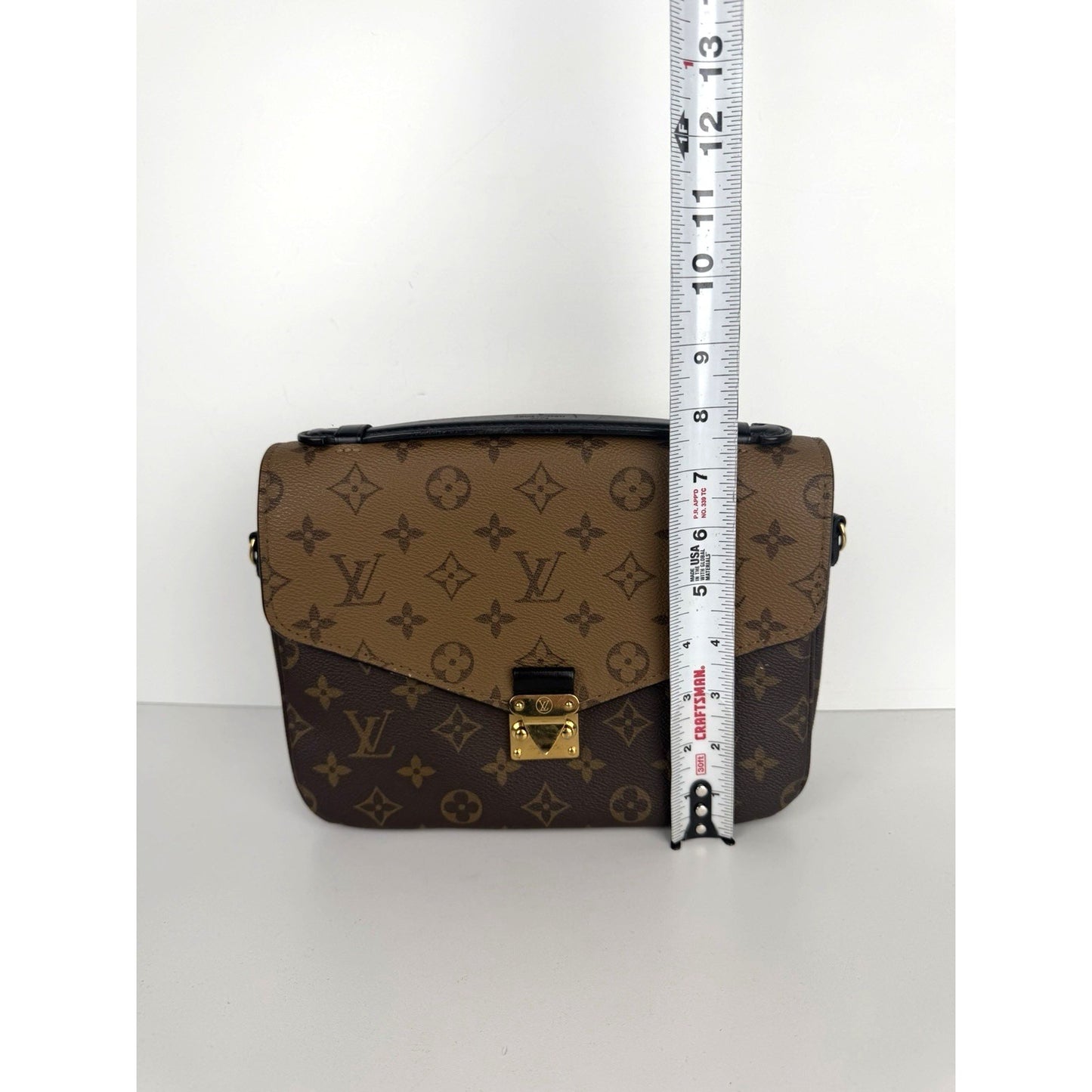 Louis Vuitton Pochette Metis MM Shoulder Bag Reverse Monogram Canvas 2020 C-1