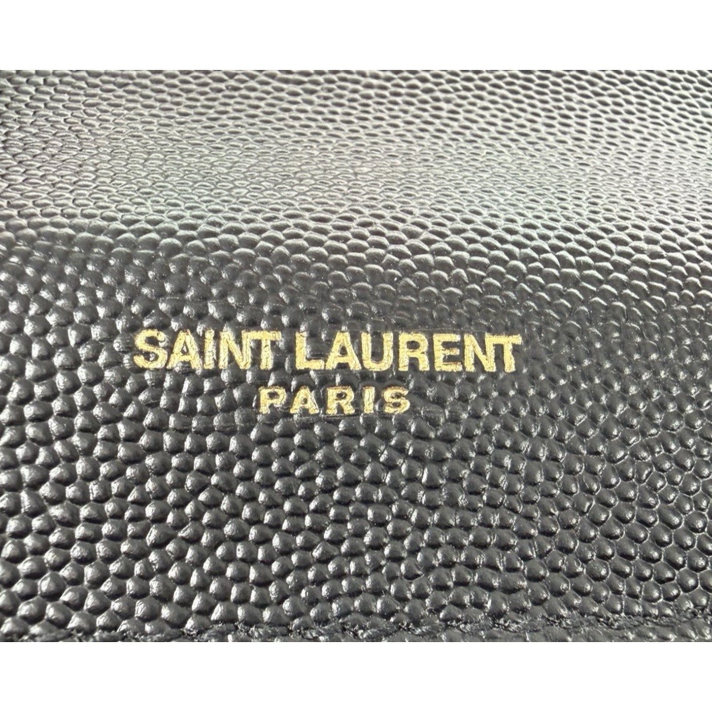 Saint Laurent Medium Kate Tassel Shoulder Bag in Black Calfskin Leather D9