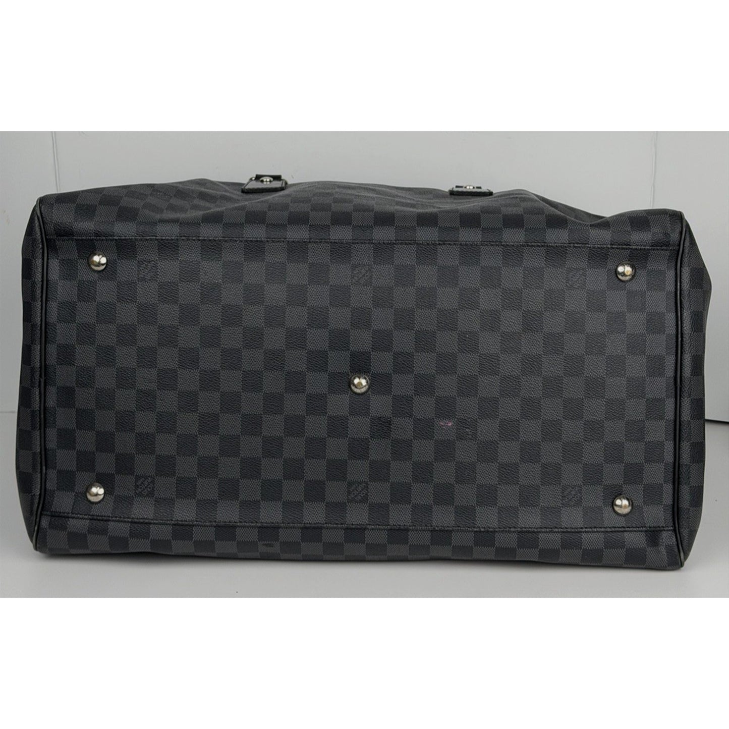 Louis Vuitton Damier Roadster Duffle Bag 50 in Graphite Coated Canvas 2008 S
