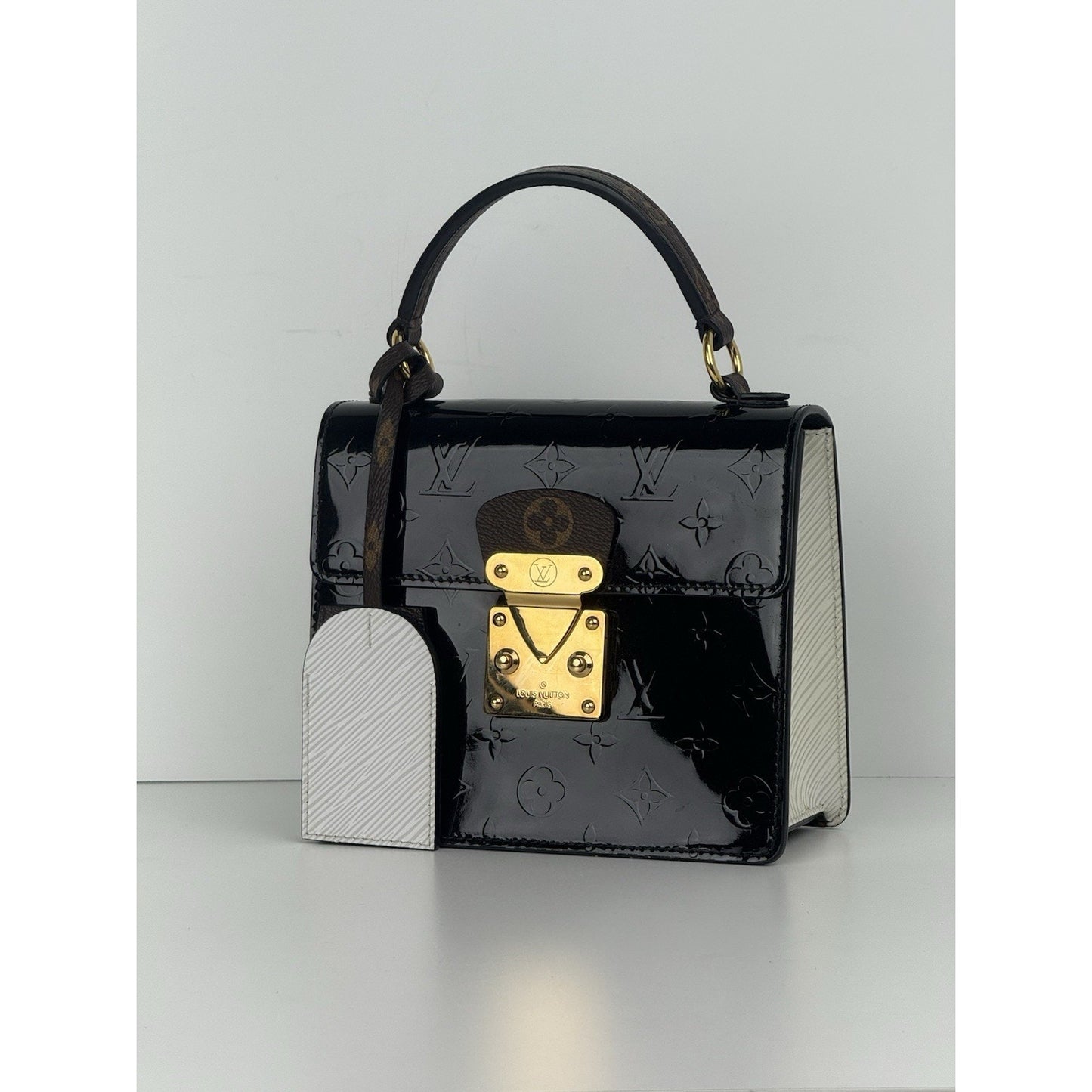 Louis Vuitton Spring Street Patent Leather Women's Shoulder Bag 2019
