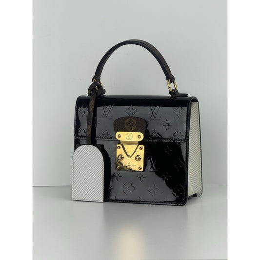 Louis Vuitton Spring Street Patent Leather Women's Shoulder Bag 2019