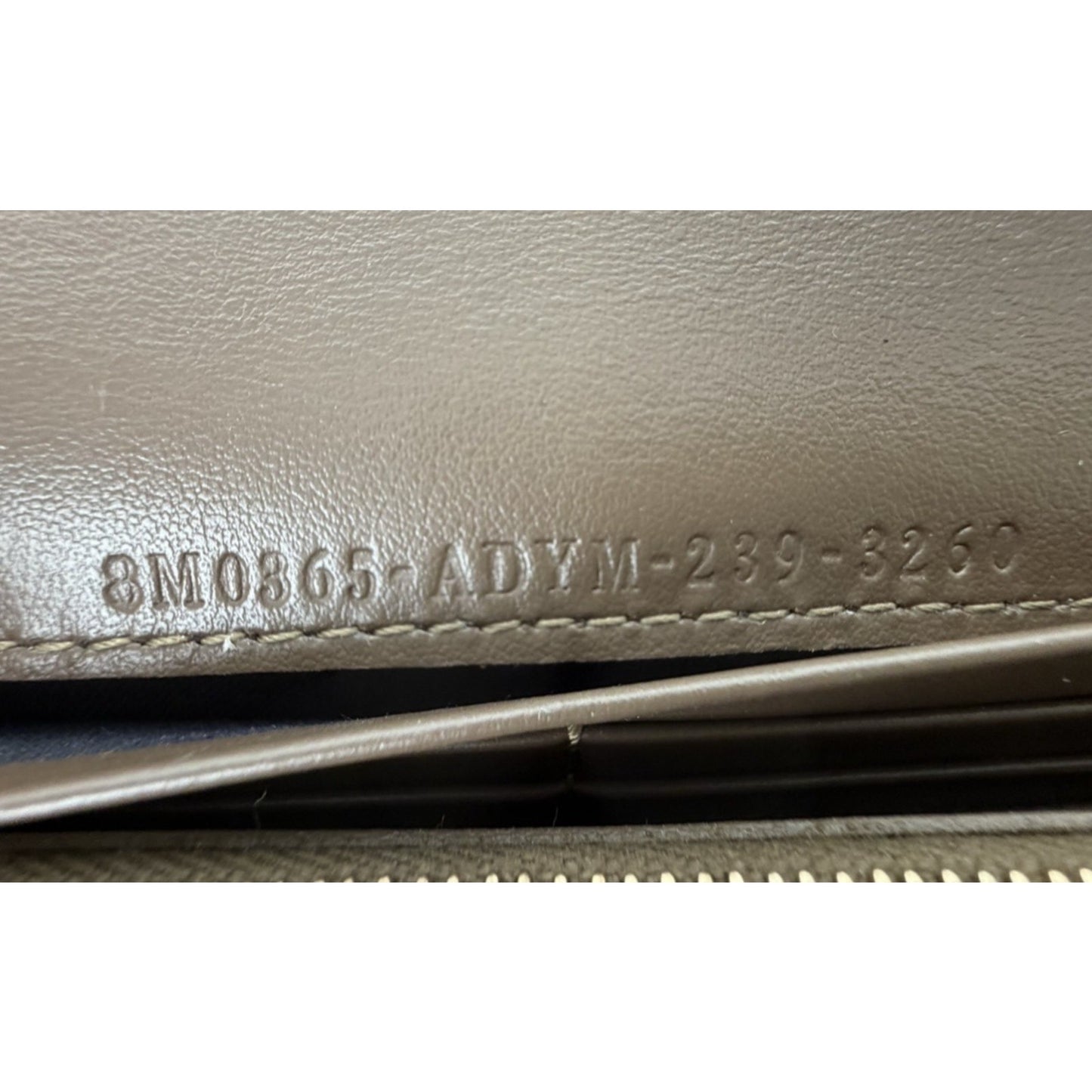 Fendi FF Diamonds Wallet on Chain Bag in Brown Leather Gold HW S08