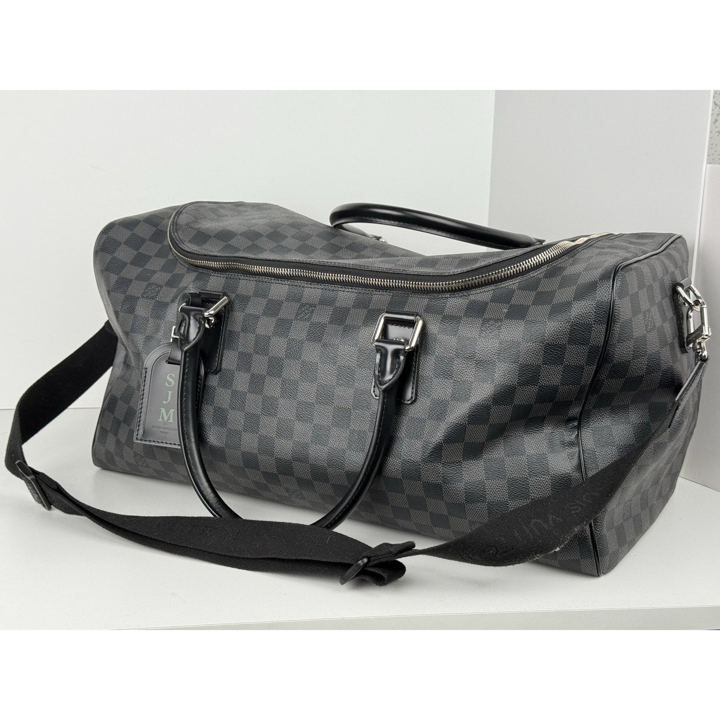 LOUIS VUITTON Roadster 50 Damier Graphite Duffle Bag
