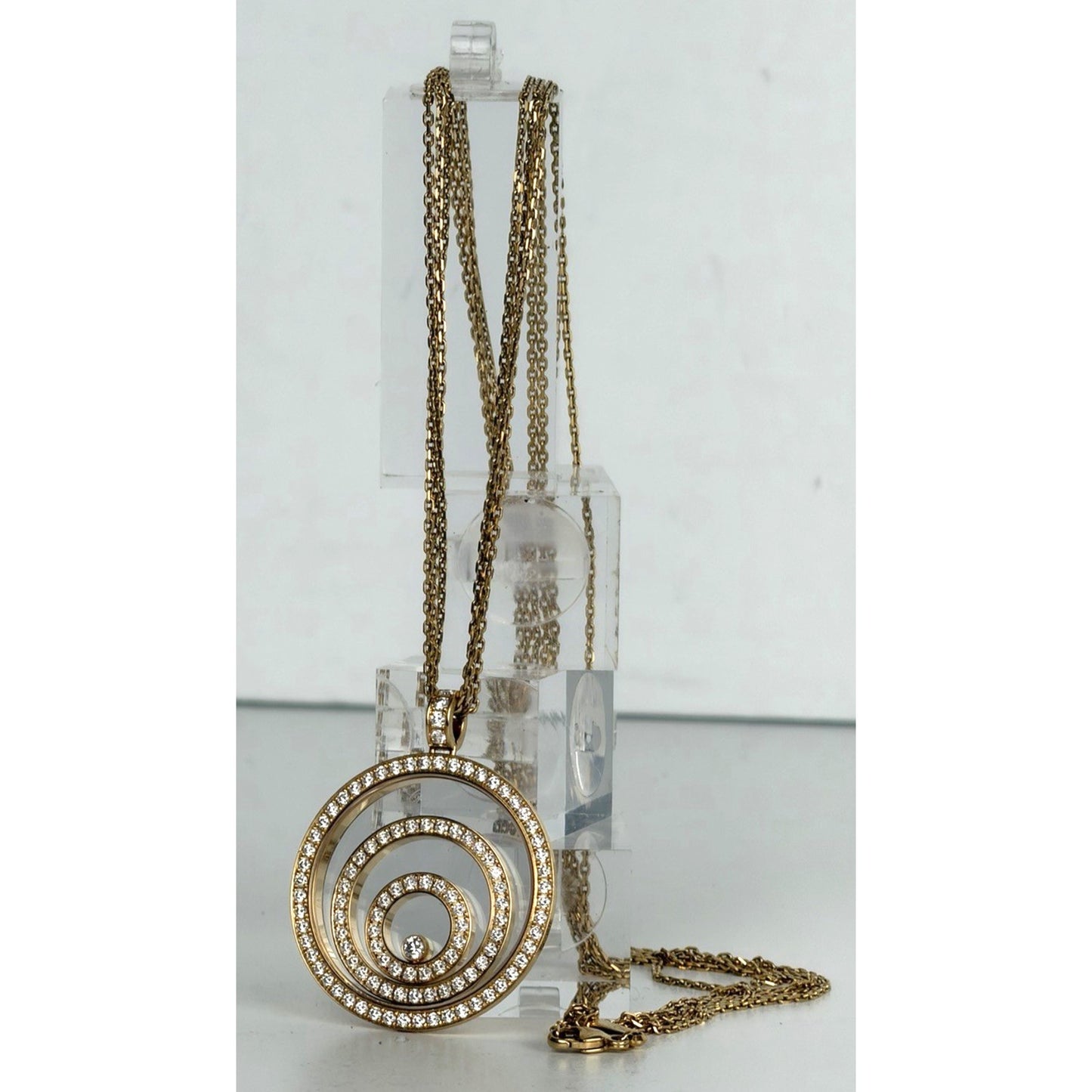 Chopard Happy Spirit Necklace in 18k Yellow Gold