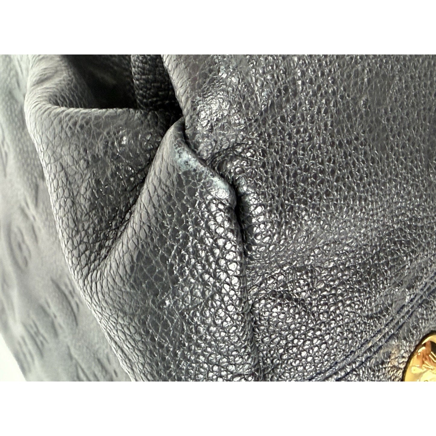 Louis Vuitton Artsy MM Handbag in Black Embossed Empreinte Leather 2012 F2