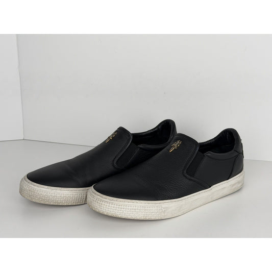 Chrome Hearts Dagger Slip On V2 Sneakers in Black Leather