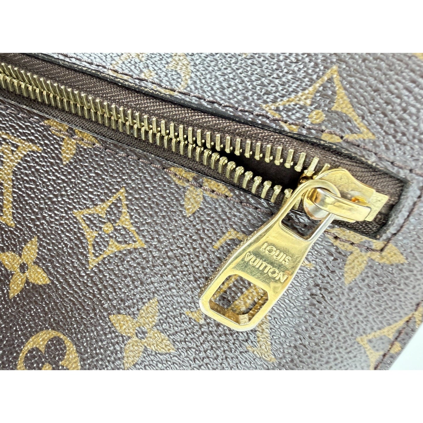 Louis Vuitton Pochette Metis Bag MM in Brown LV Monogram Coated Canvas 2017 C-1