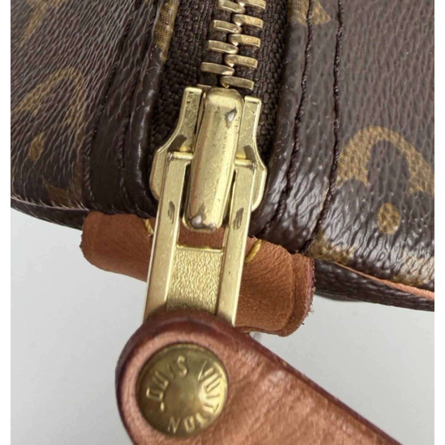 Louis Vuitton Speedy 25 Bag in Brown Coated Canvas Monogram 2019 E-1