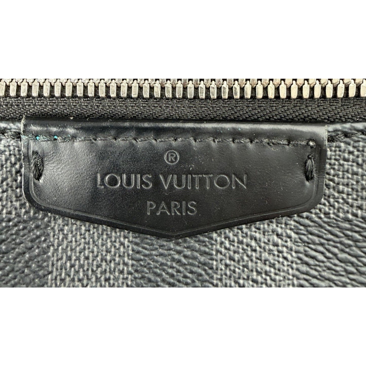Louis Vuitton Damier Graphite Josh Backpack Coated Canvas&Leather Trim 2016