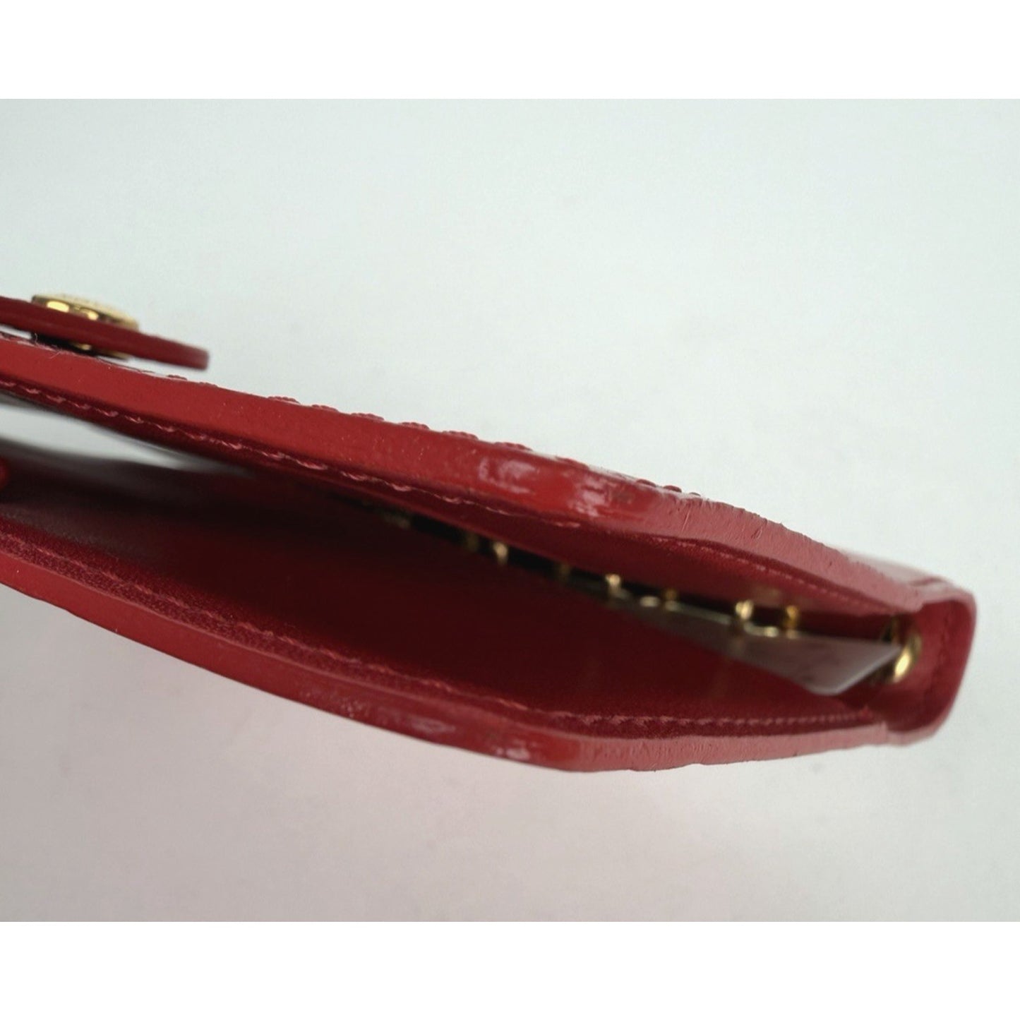 Louis Vuitton Ring Agenda Cover PM in Red Monogram Vernis Leather 2003