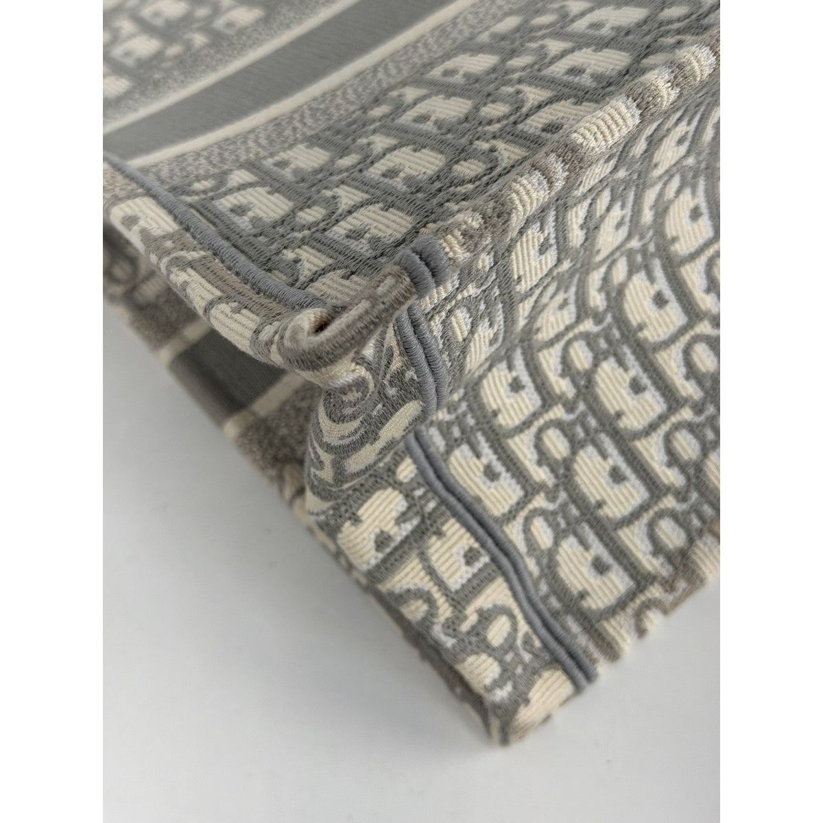 Christian Dior Oblique Medium Book Tote Bag in Classic Monogram Canvas 2022 S22