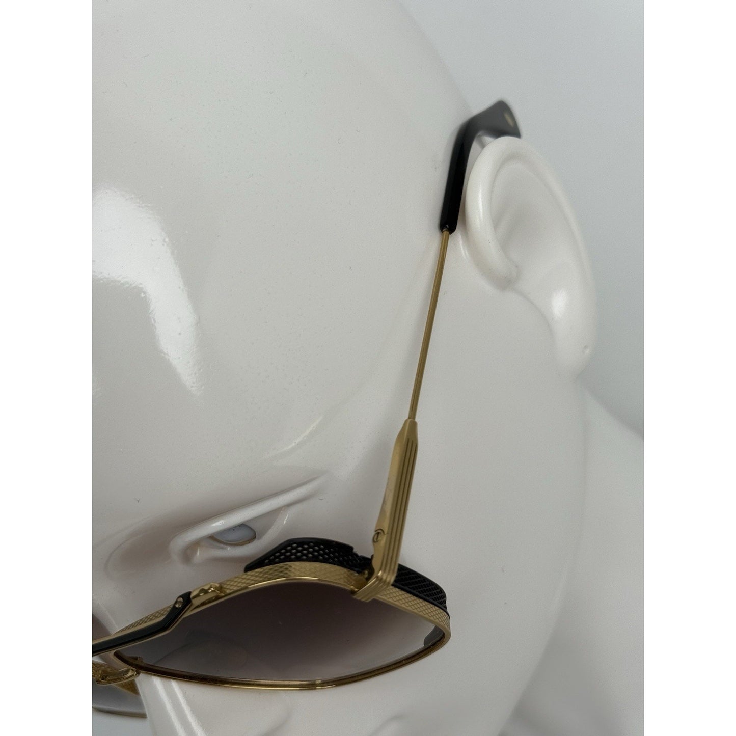 DITA 40 Million Oversized Sunglasses with Brown Lenses and Gold-Tone Hardware