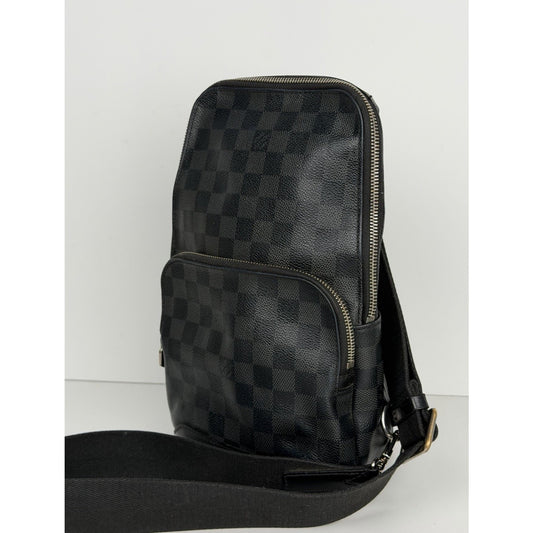 Louis Vuitton Avenue Sling Bag in Damier Graphite Canvas 2020 S08