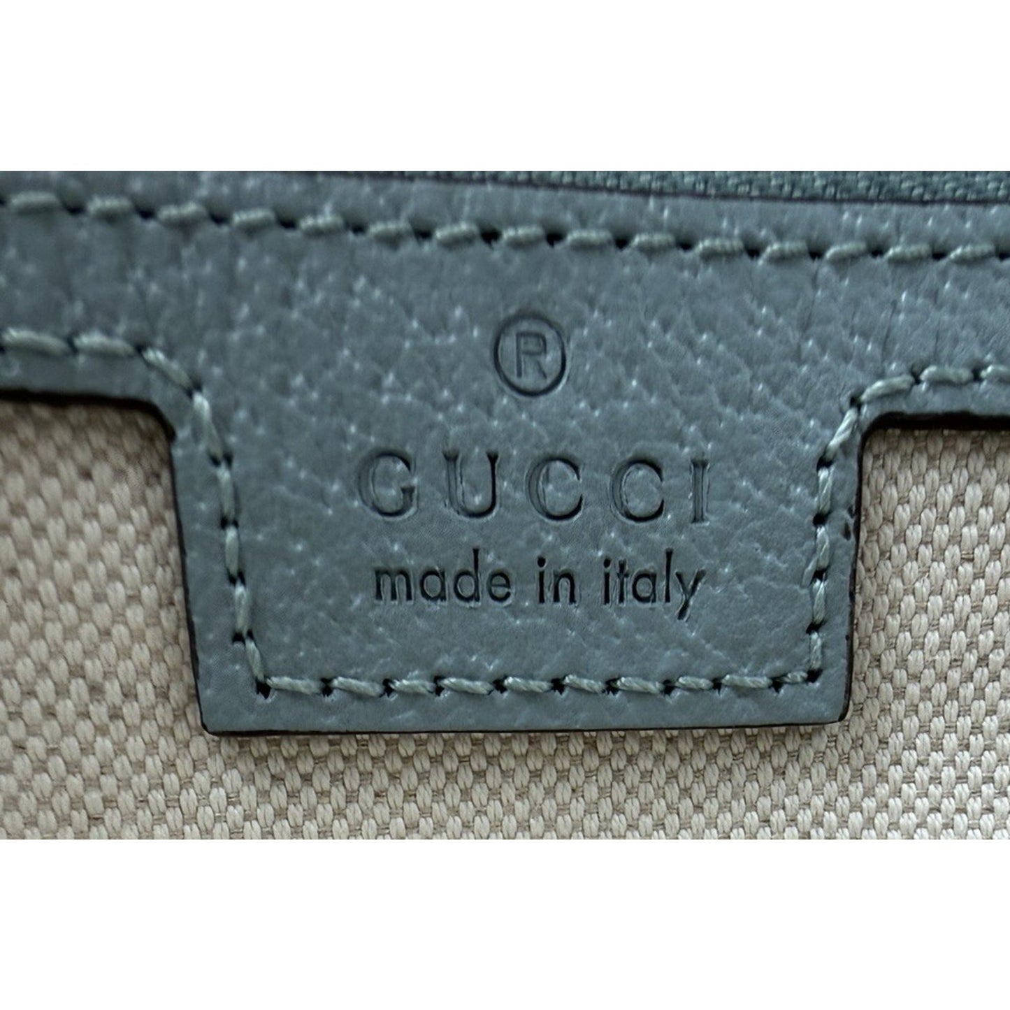 Gucci Ophidia Medium Duffle Bag in Blue GG Supreme Canvas and Leather